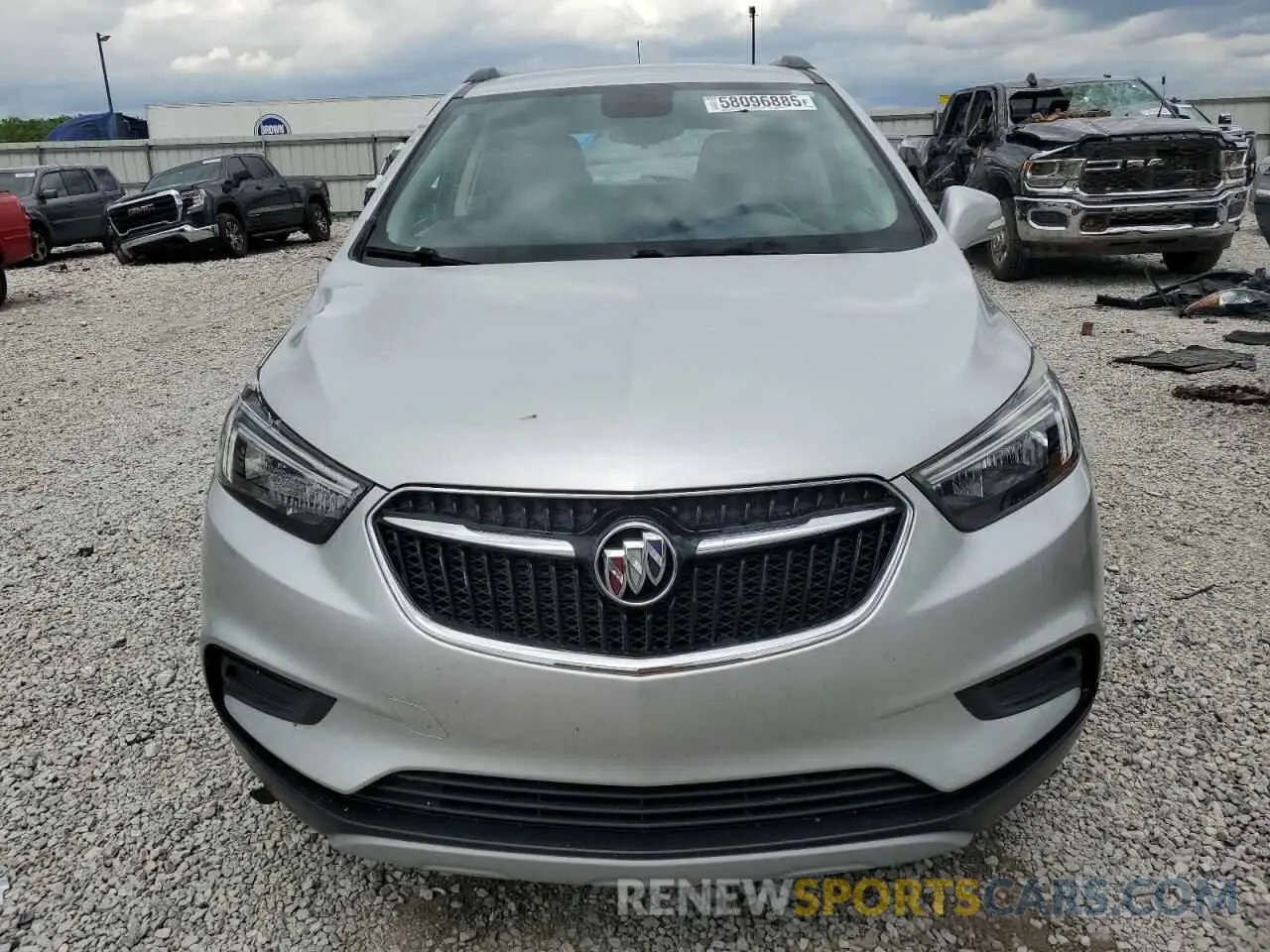 5 fotografías del automóvil dañado KL4CJESB3KB860983 BUICK ENCORE 2019
