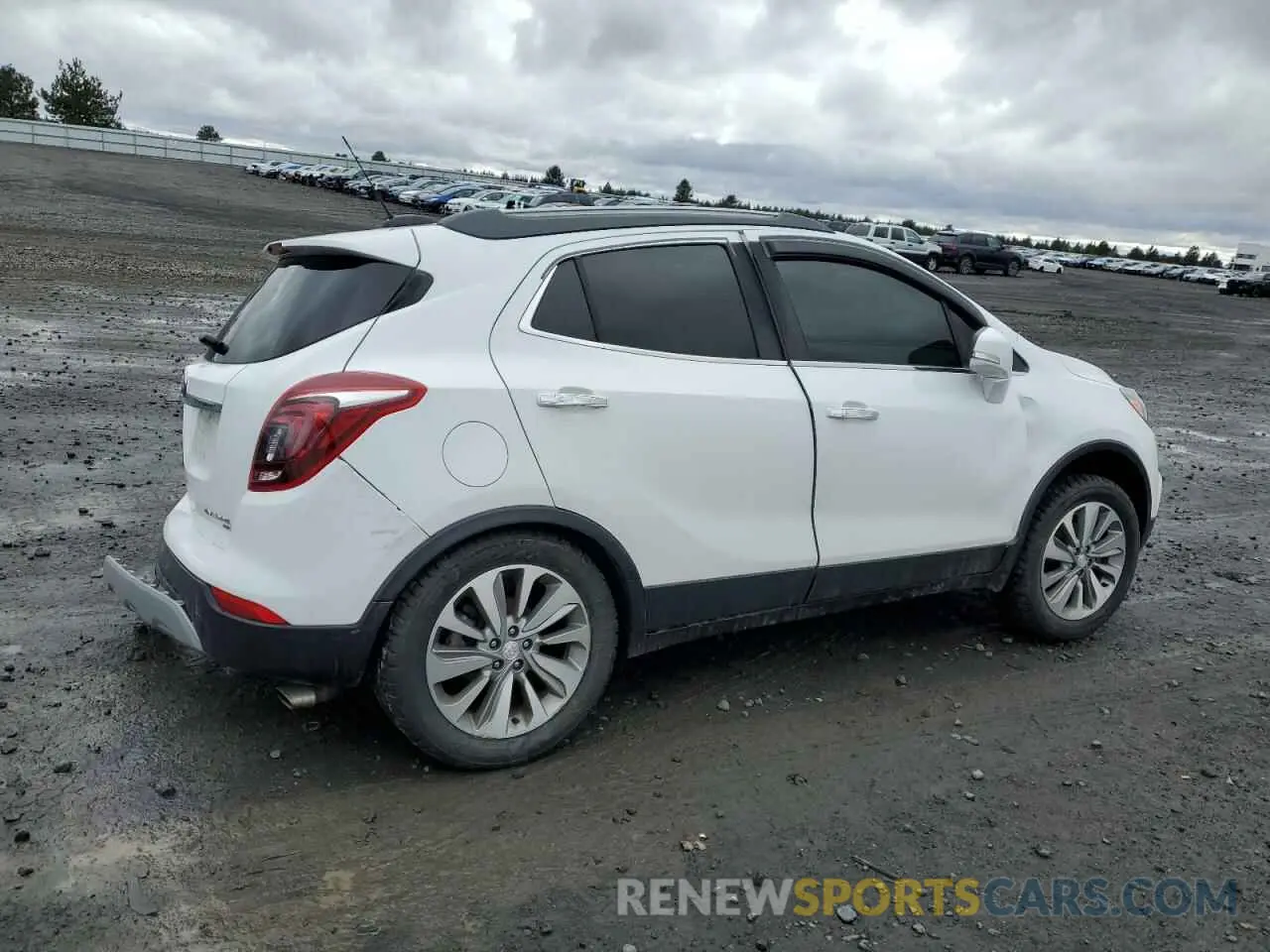 3 fotografías del automóvil dañado KL4CJESB4KB801585 BUICK ENCORE 2019