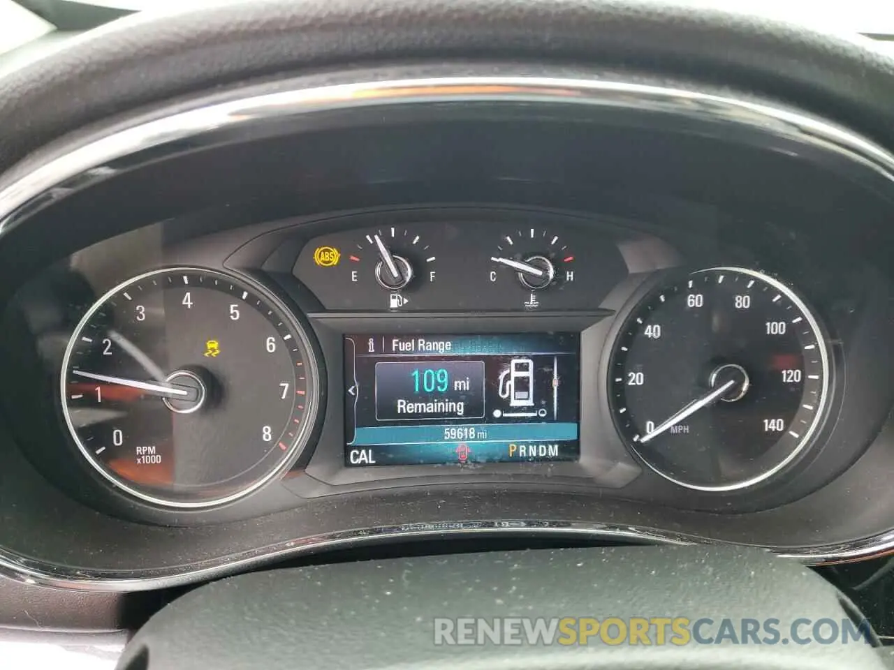 9 fotografías del automóvil dañado KL4CJESB4KB801585 BUICK ENCORE 2019