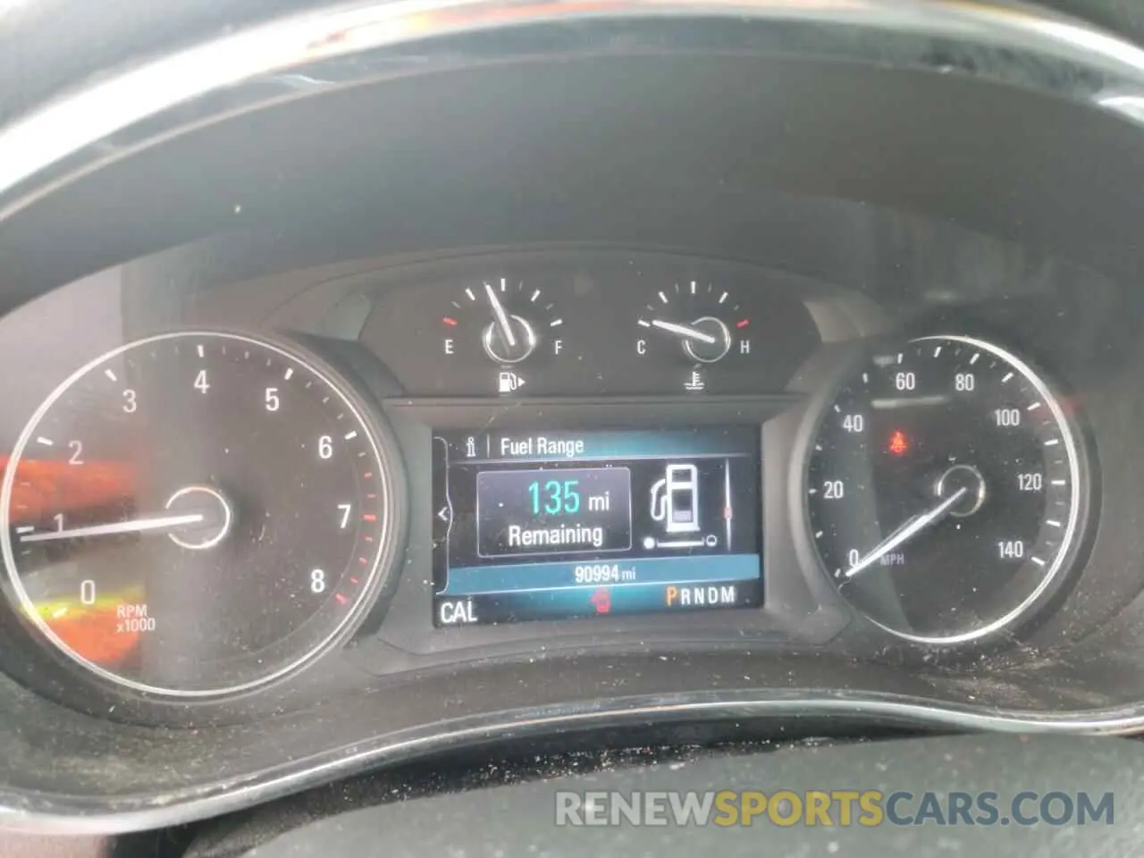 9 fotografías del automóvil dañado KL4CJESB5KB764630 BUICK ENCORE 2019