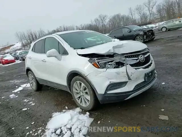 11 fotografías del automóvil dañado KL4CJESB5KB819562 BUICK ENCORE 2019
