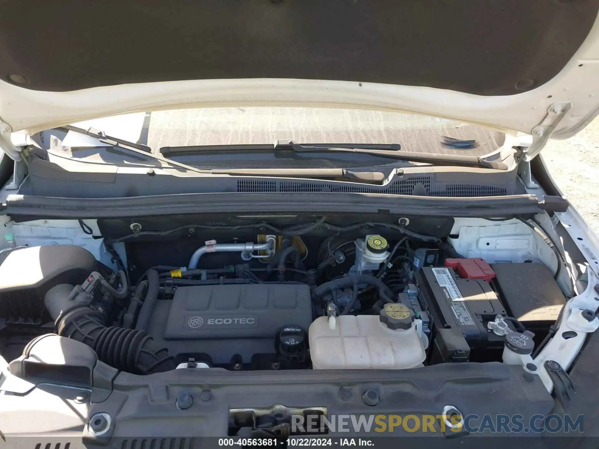 10 fotografías del automóvil dañado KL4CJESB7KB715638 BUICK ENCORE 2019