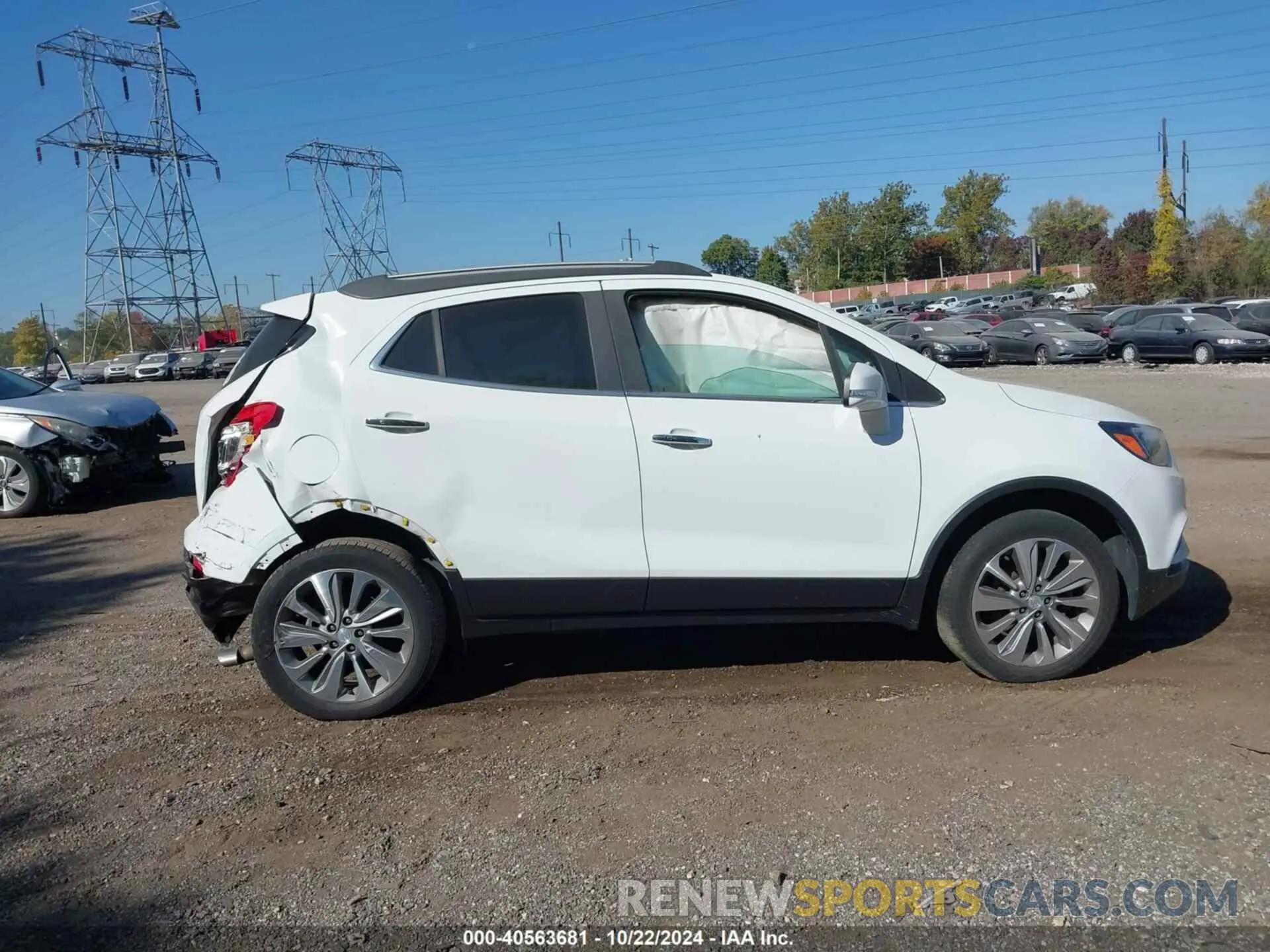13 fotografías del automóvil dañado KL4CJESB7KB715638 BUICK ENCORE 2019