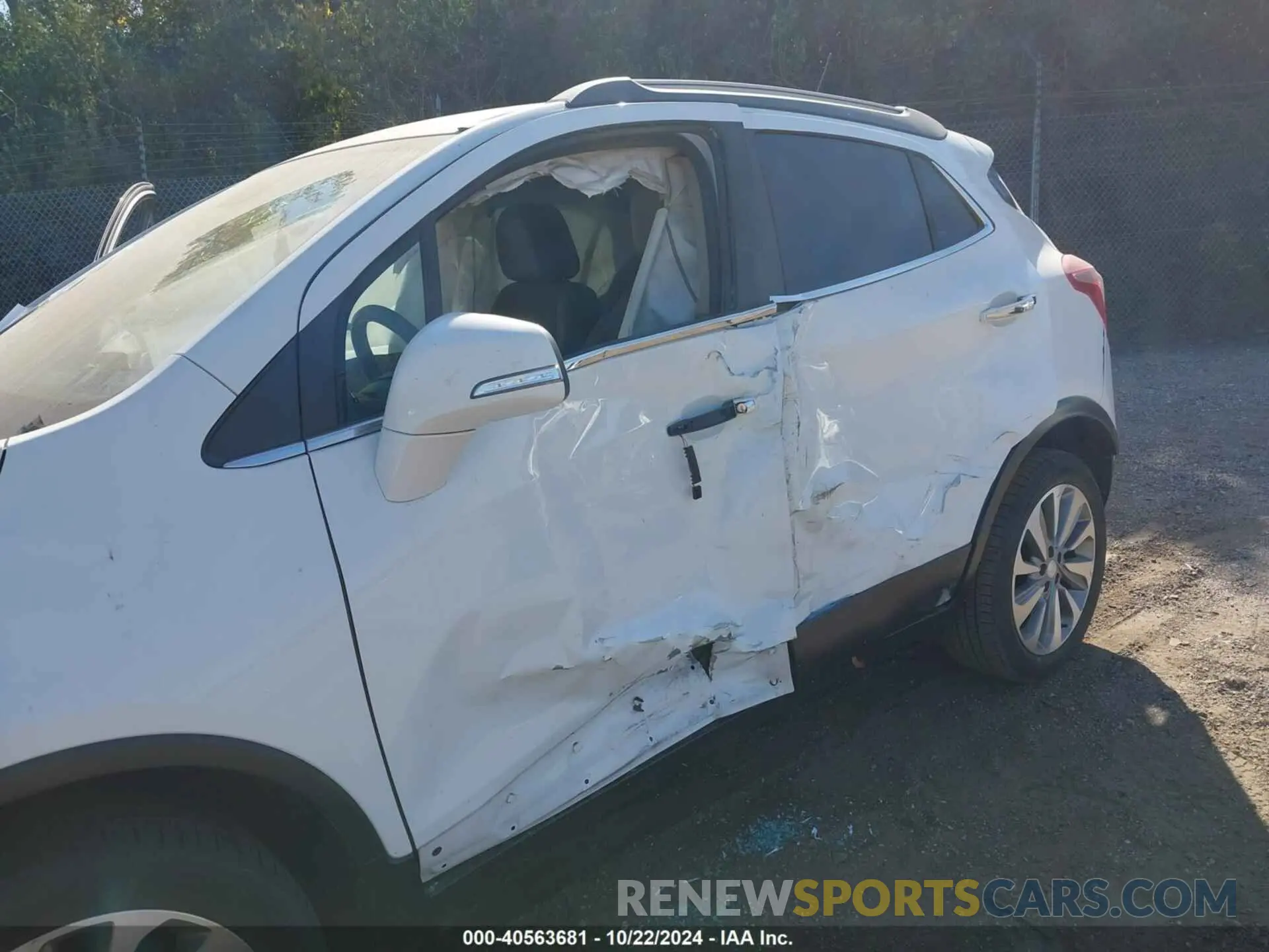 6 fotografías del automóvil dañado KL4CJESB7KB715638 BUICK ENCORE 2019