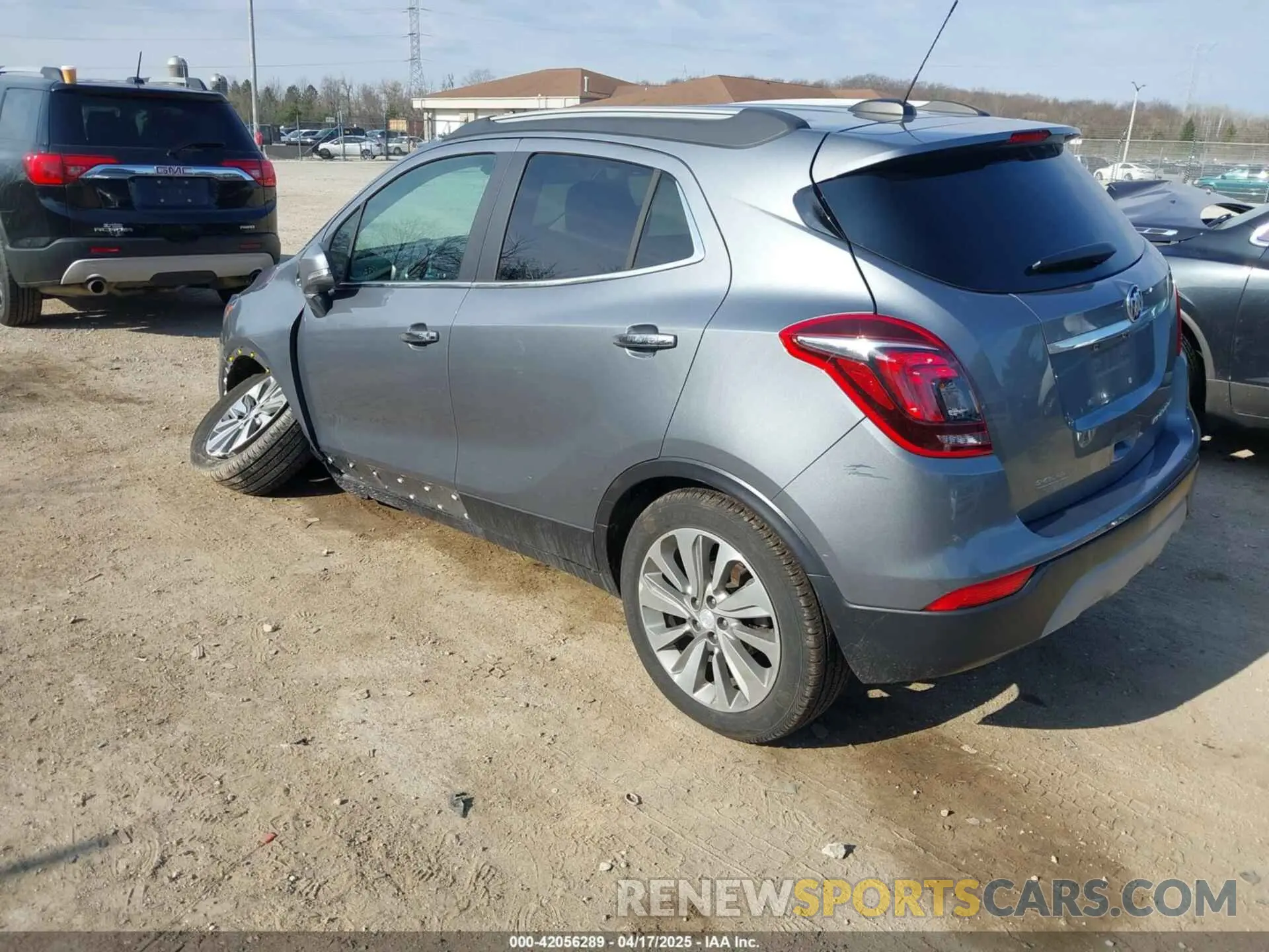 3 fotografías del automóvil dañado KL4CJESB7KB773653 BUICK ENCORE 2019