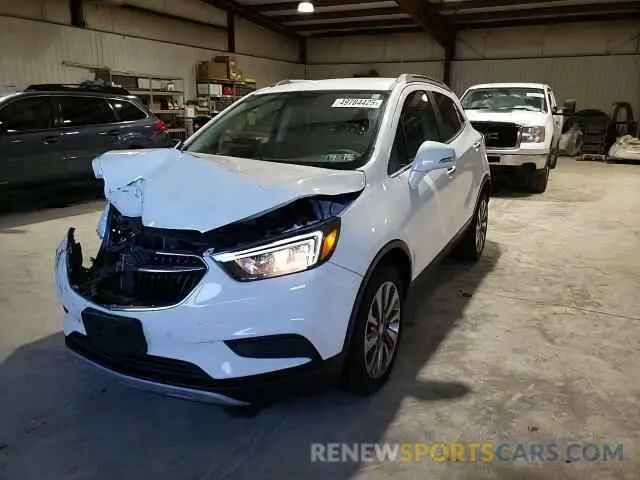 11 fotografías del automóvil dañado KL4CJESB8KB860798 BUICK ENCORE 2019