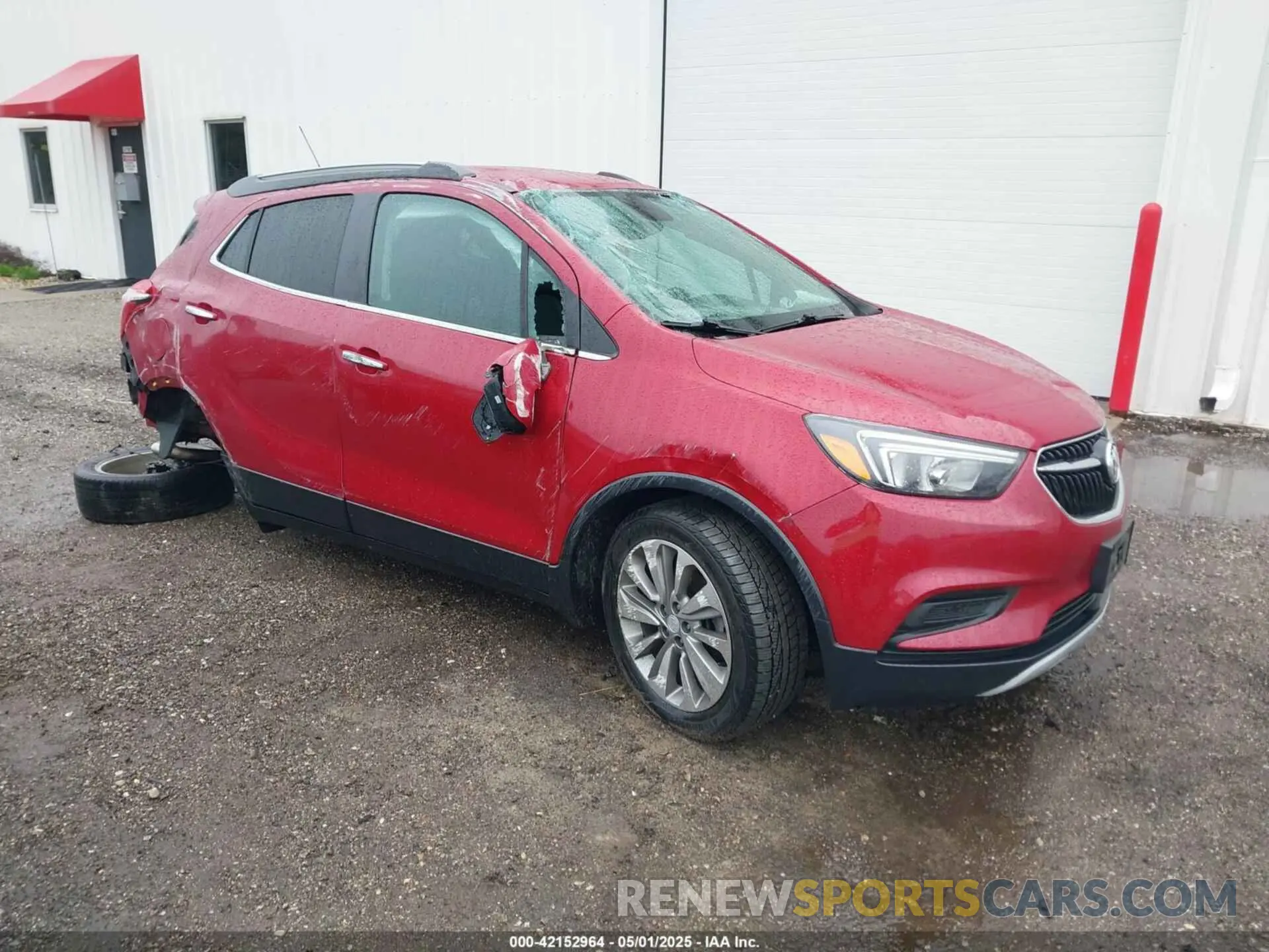 1 fotografías del automóvil dañado KL4CJESB8KB948640 BUICK ENCORE 2019
