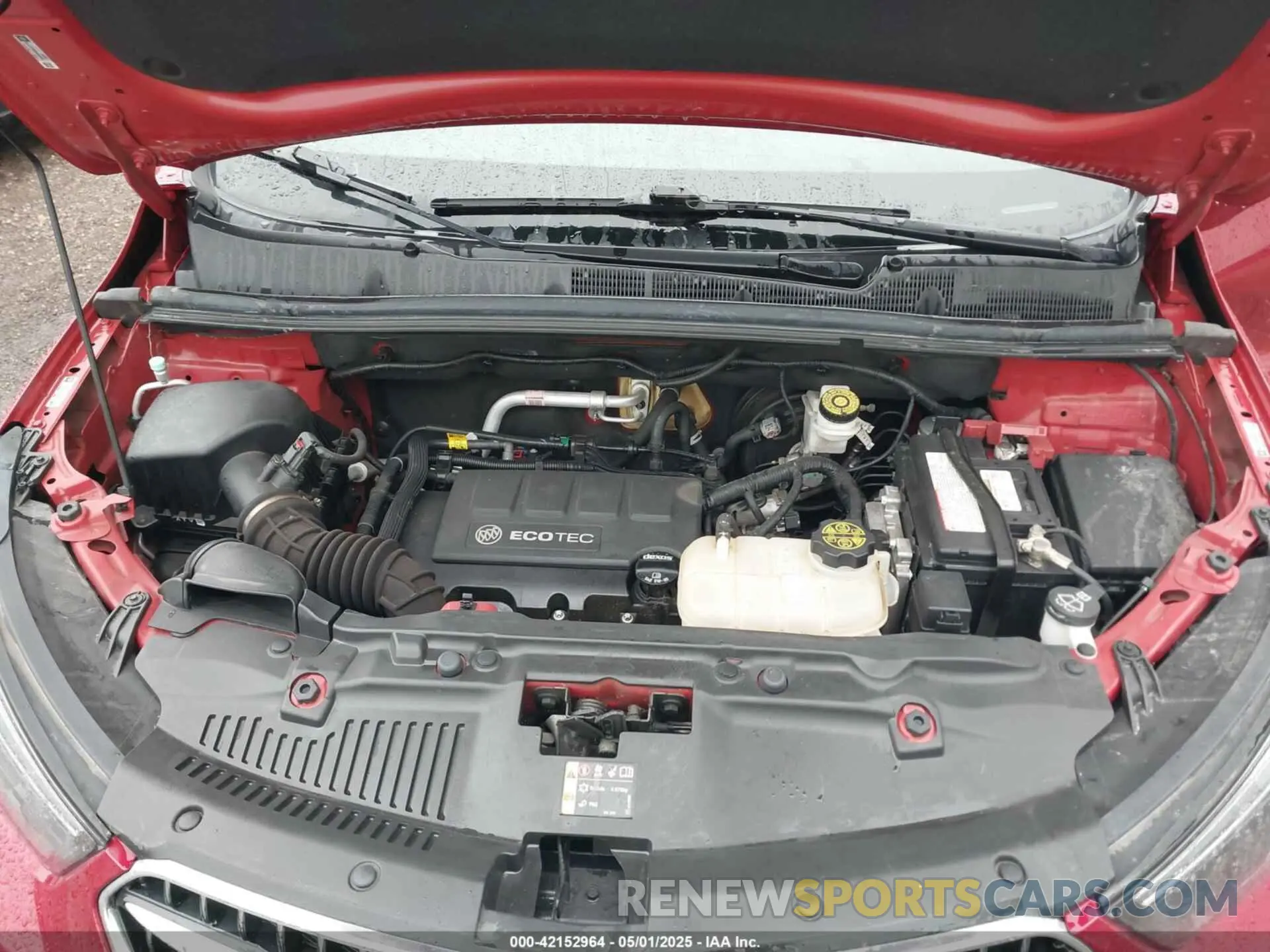 10 fotografías del automóvil dañado KL4CJESB8KB948640 BUICK ENCORE 2019