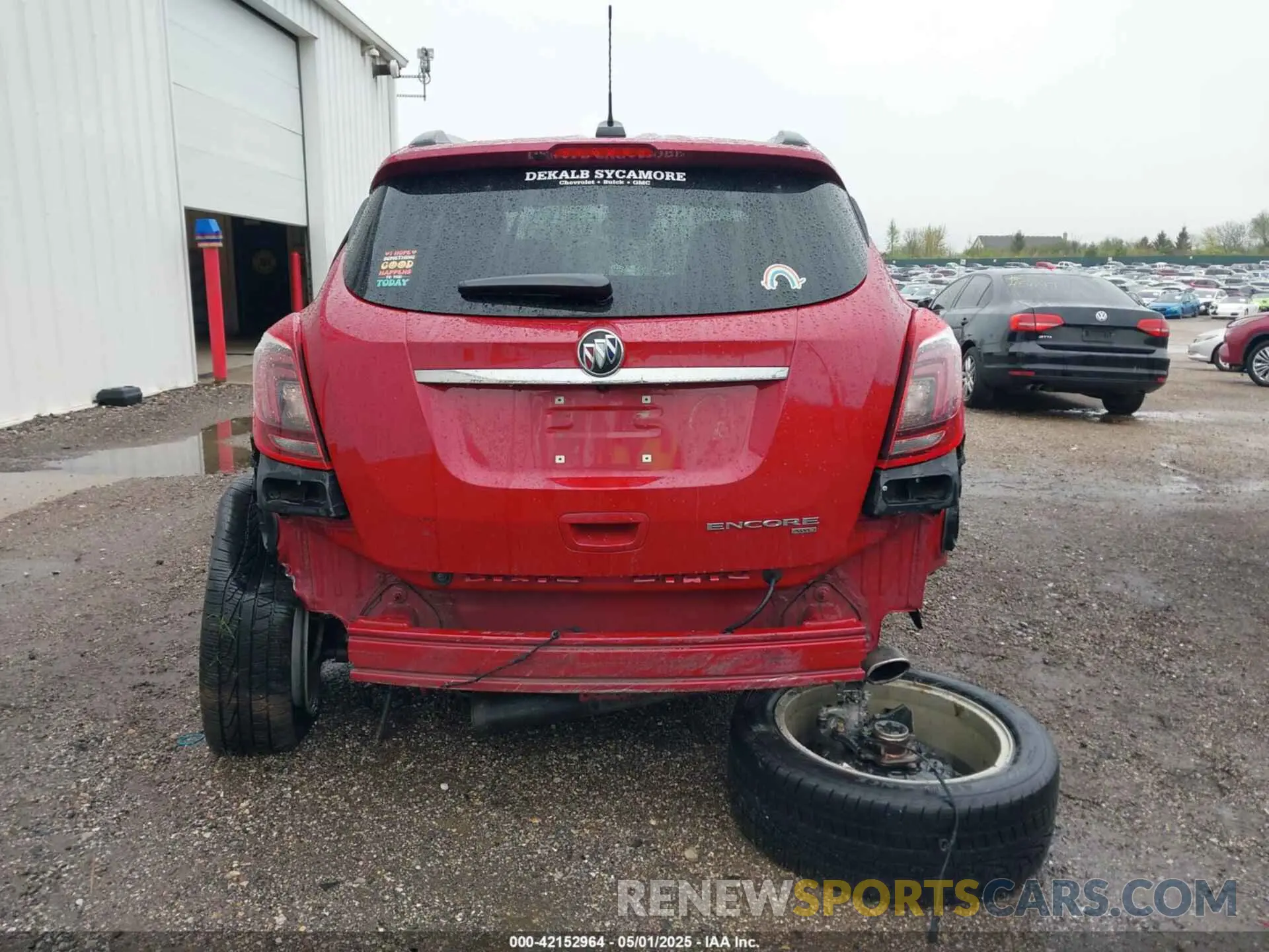 15 fotografías del automóvil dañado KL4CJESB8KB948640 BUICK ENCORE 2019