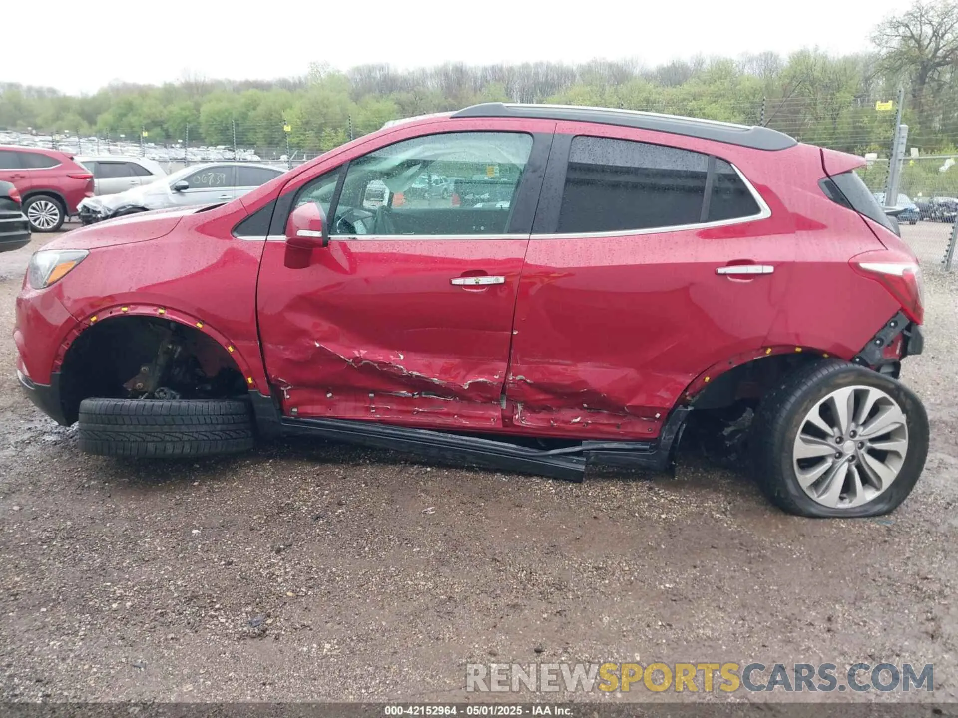 6 fotografías del automóvil dañado KL4CJESB8KB948640 BUICK ENCORE 2019