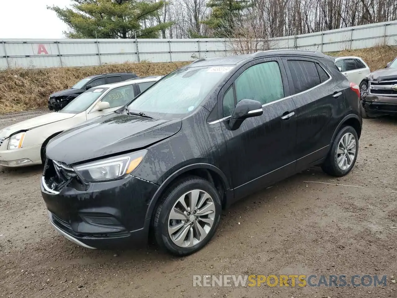 1 fotografías del automóvil dañado KL4CJESB9KB937744 BUICK ENCORE 2019
