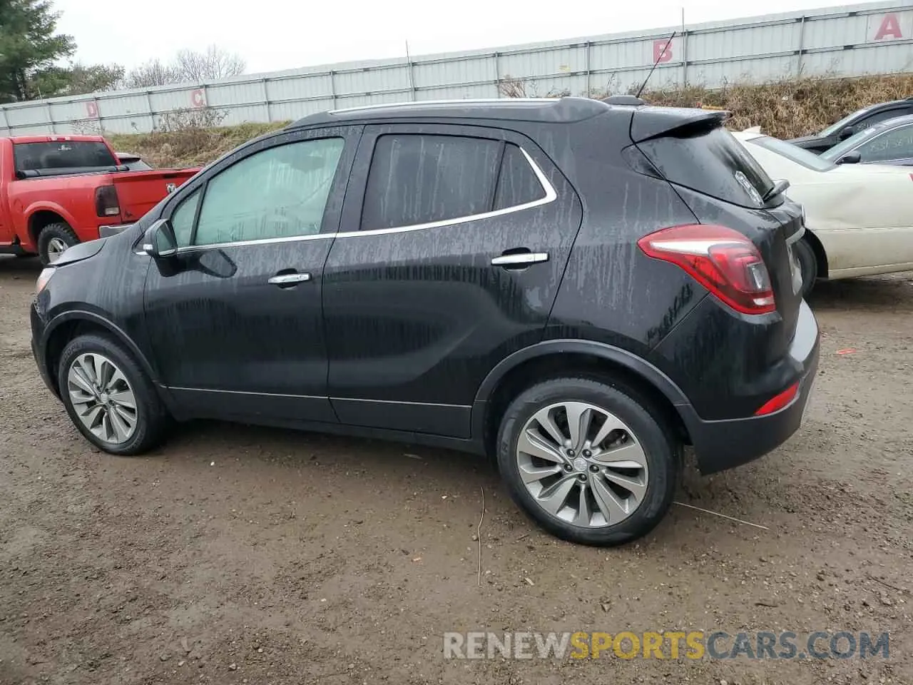 2 fotografías del automóvil dañado KL4CJESB9KB937744 BUICK ENCORE 2019