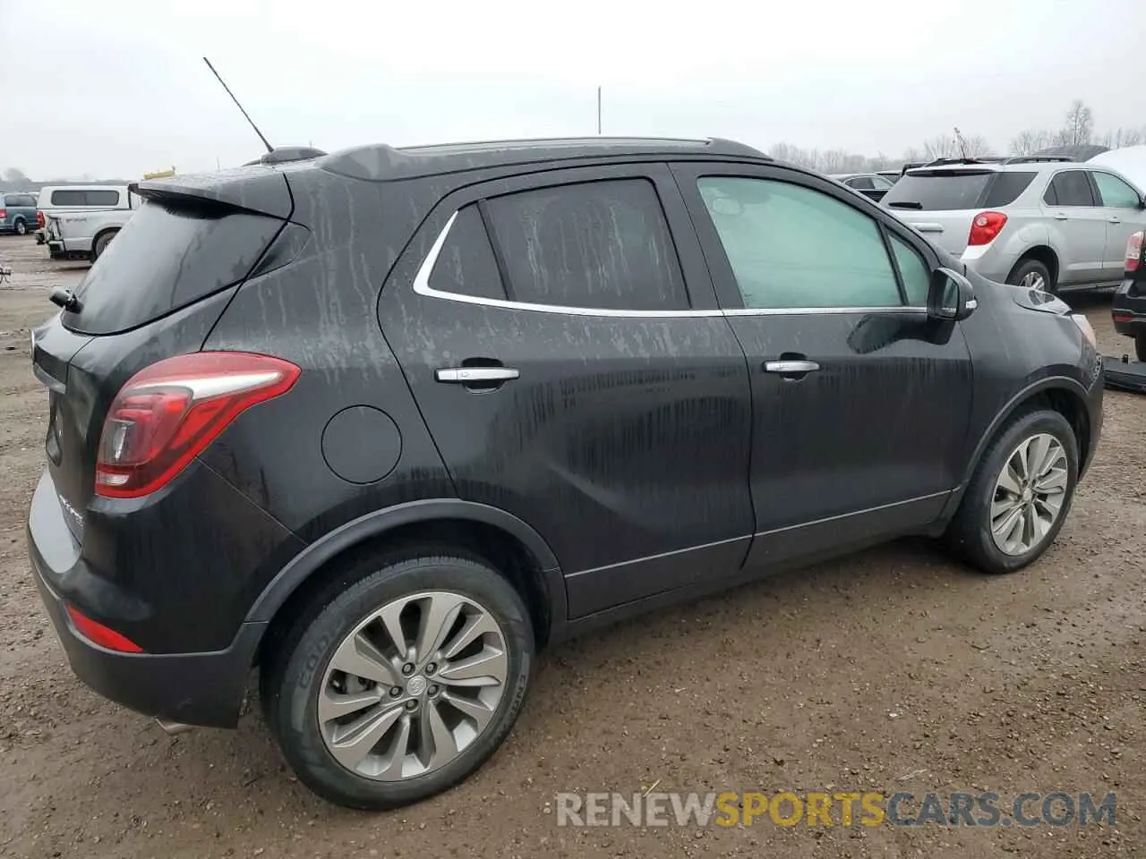3 fotografías del automóvil dañado KL4CJESB9KB937744 BUICK ENCORE 2019