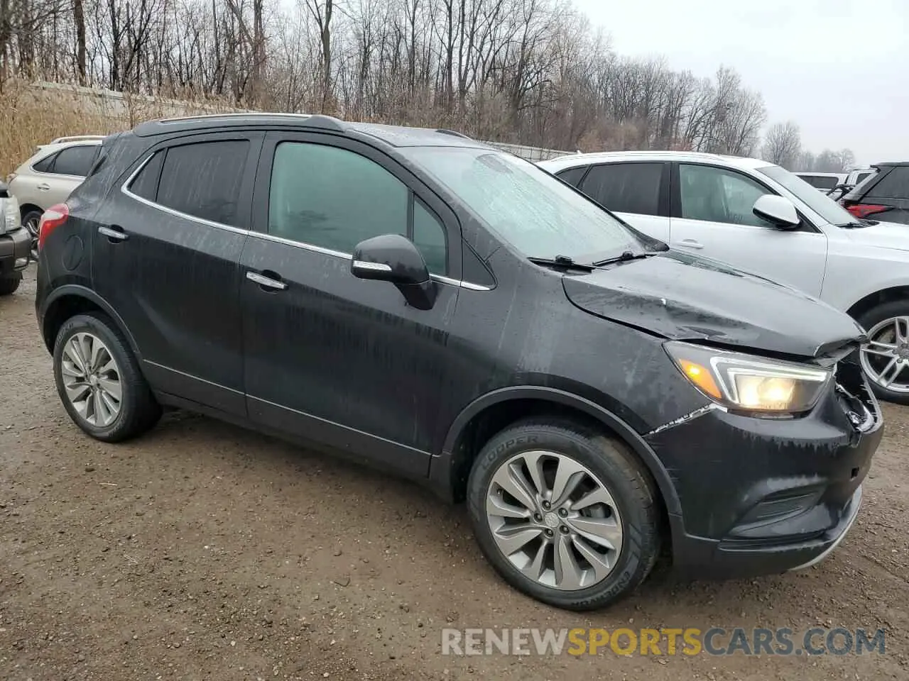 4 fotografías del automóvil dañado KL4CJESB9KB937744 BUICK ENCORE 2019
