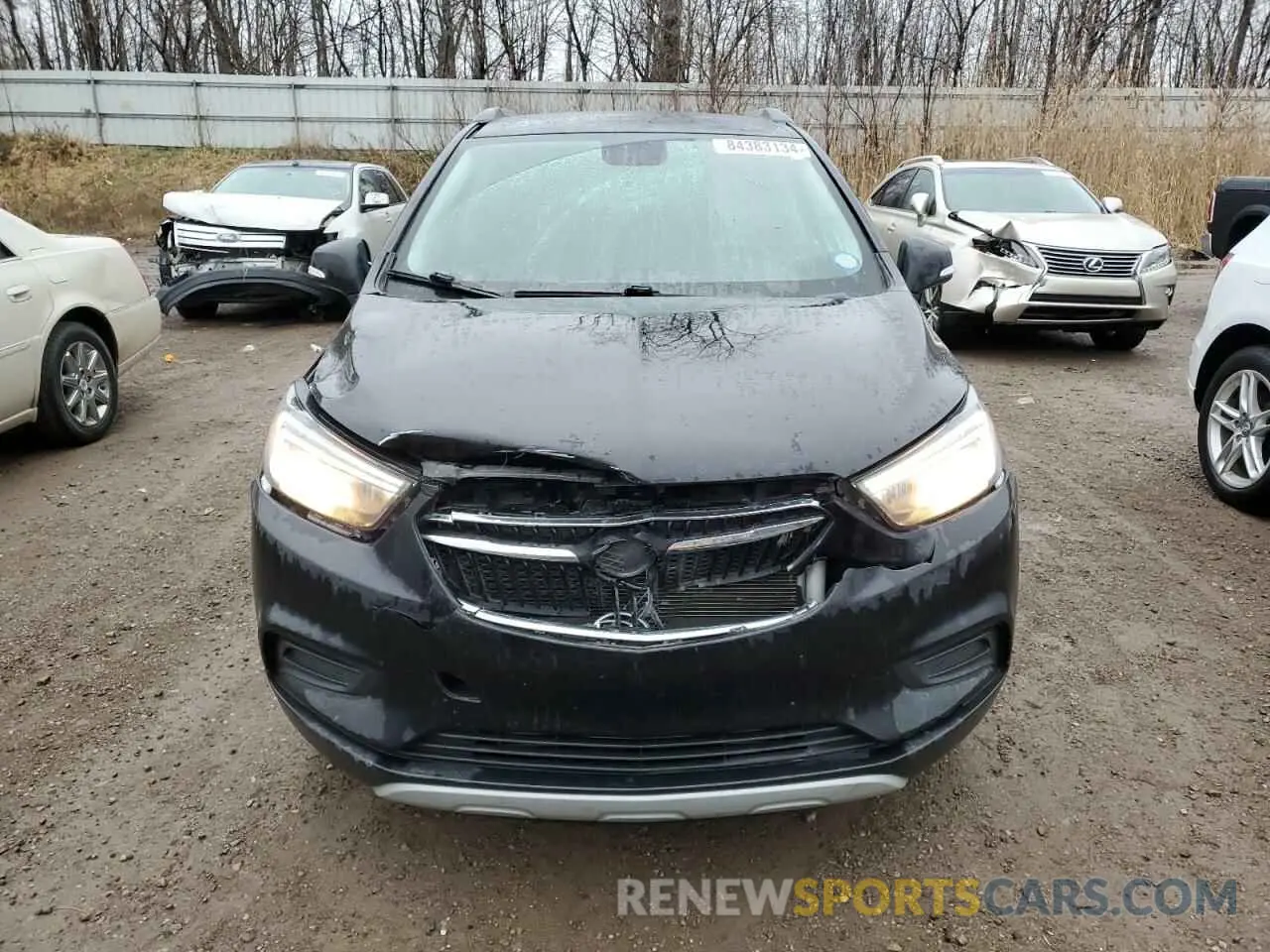 5 fotografías del automóvil dañado KL4CJESB9KB937744 BUICK ENCORE 2019