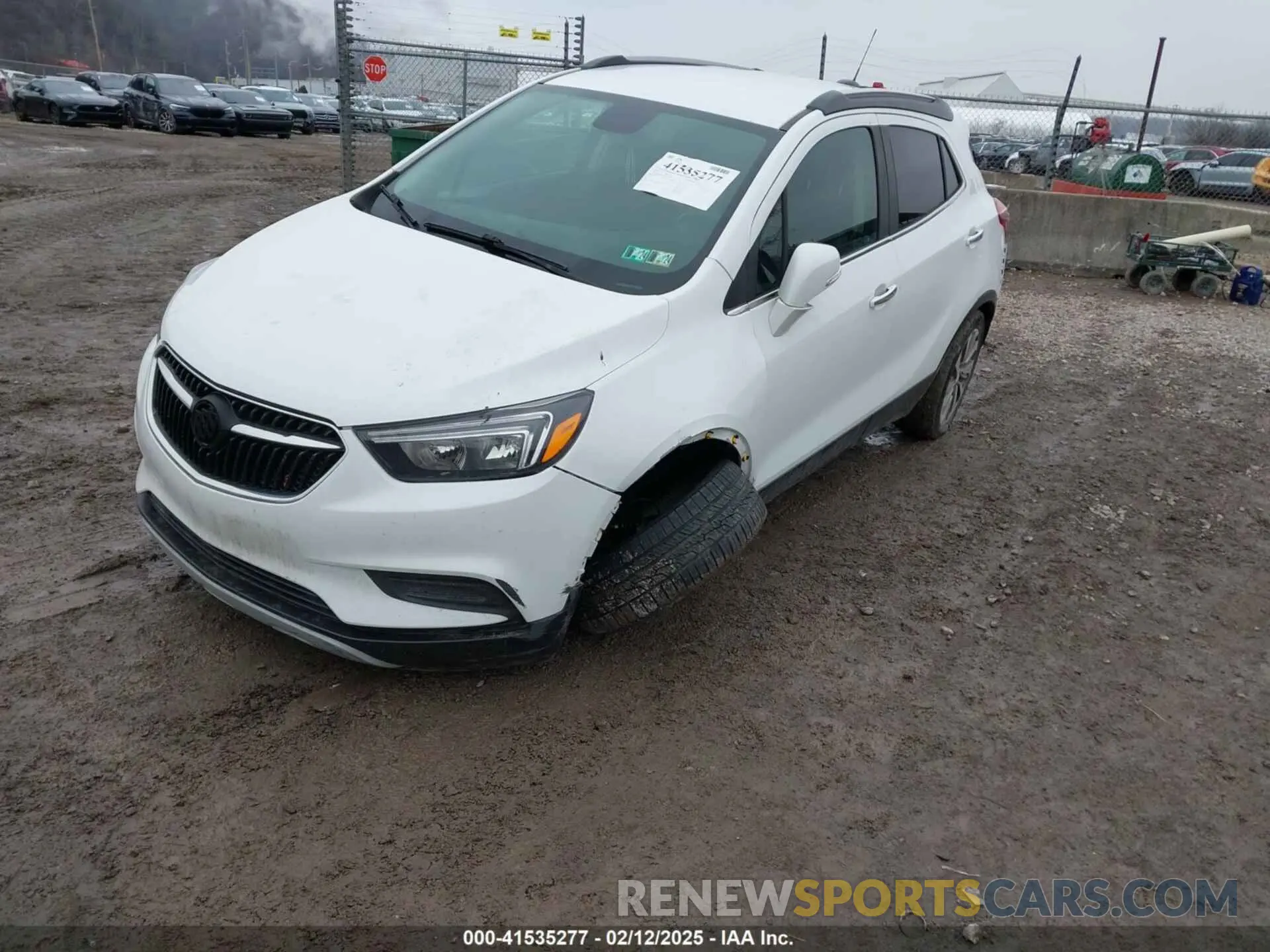 2 fotografías del automóvil dañado KL4CJESB9KB953264 BUICK ENCORE 2019