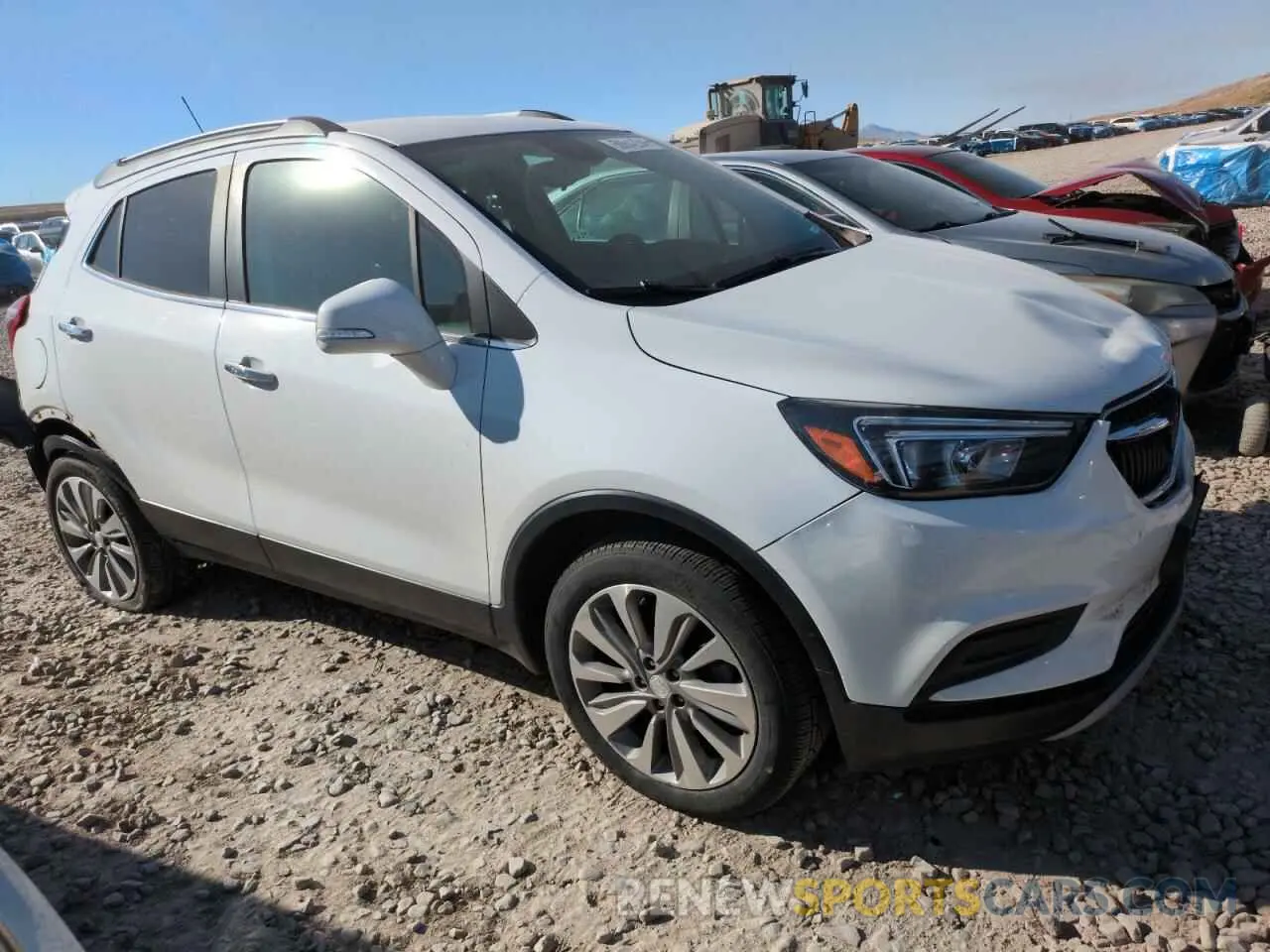 4 fotografías del automóvil dañado KL4CJESBXKB705413 BUICK ENCORE 2019