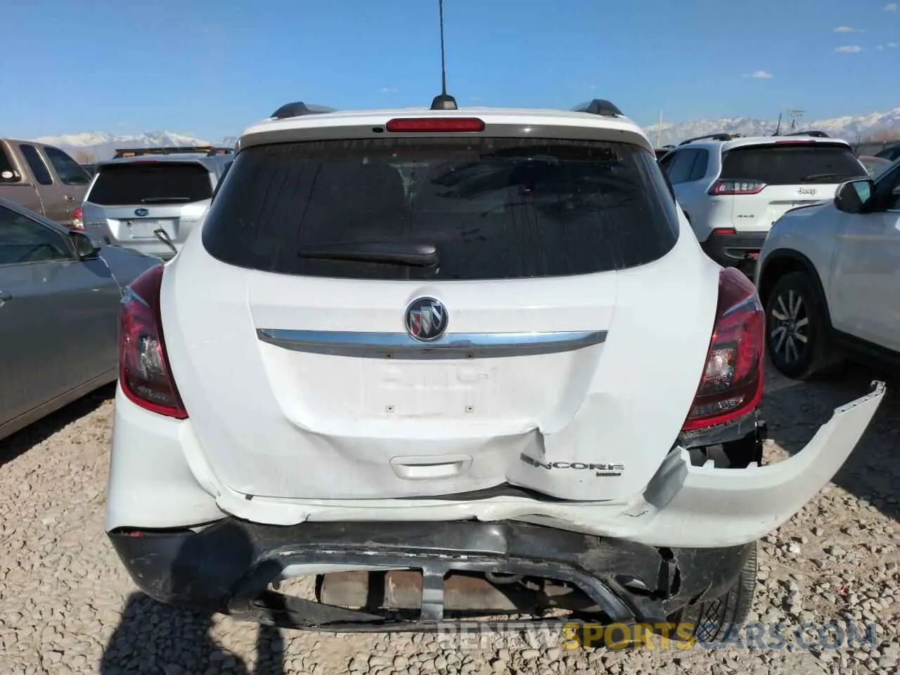6 fotografías del automóvil dañado KL4CJESBXKB705413 BUICK ENCORE 2019