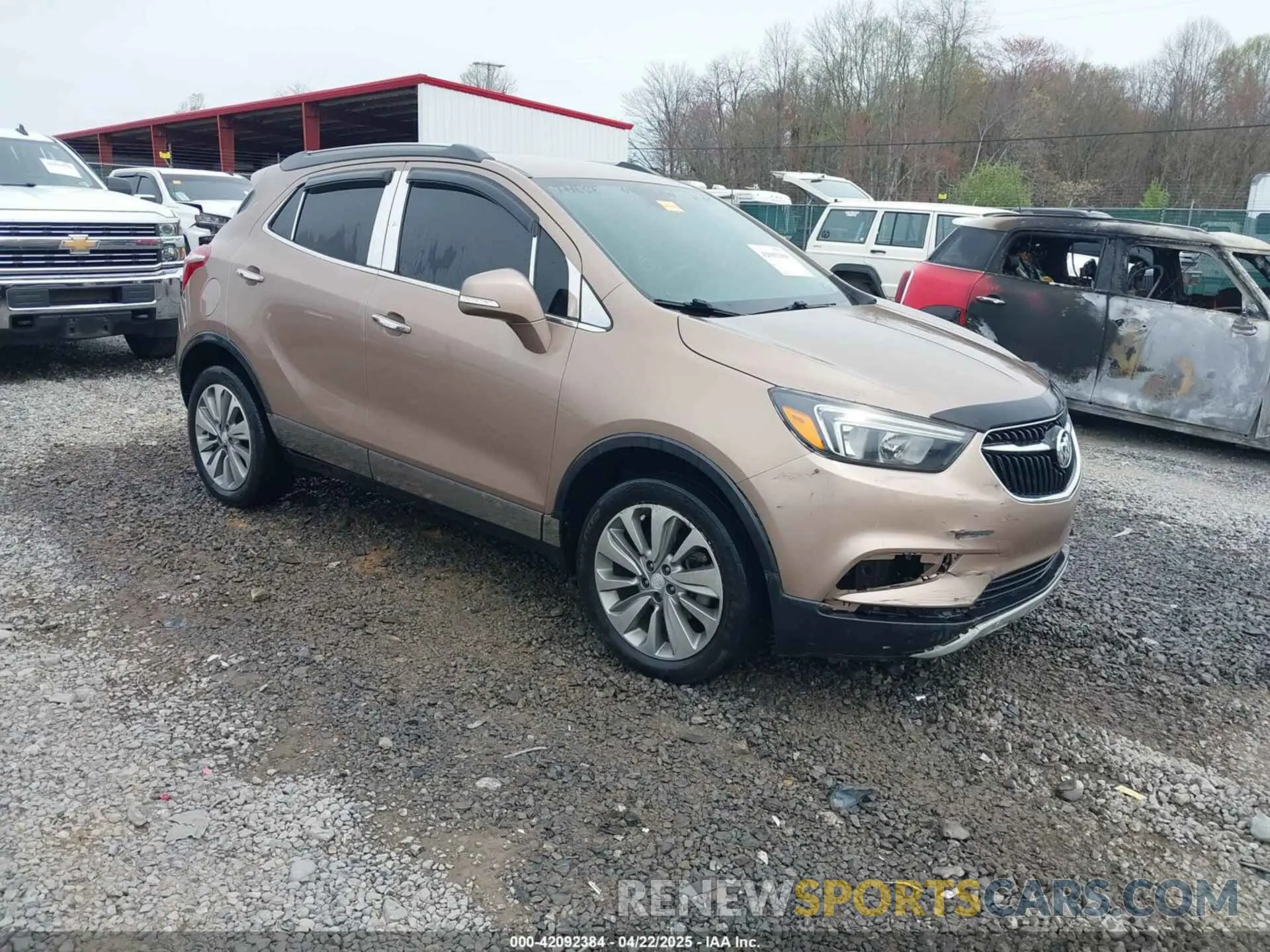 1 fotografías del automóvil dañado KL4CJESBXKB718467 BUICK ENCORE 2019