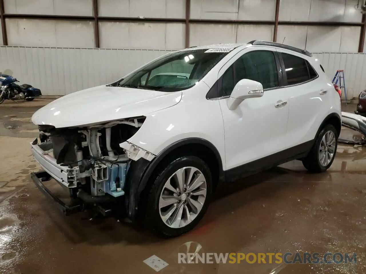 1 fotografías del automóvil dañado KL4CJESBXKB844036 BUICK ENCORE 2019