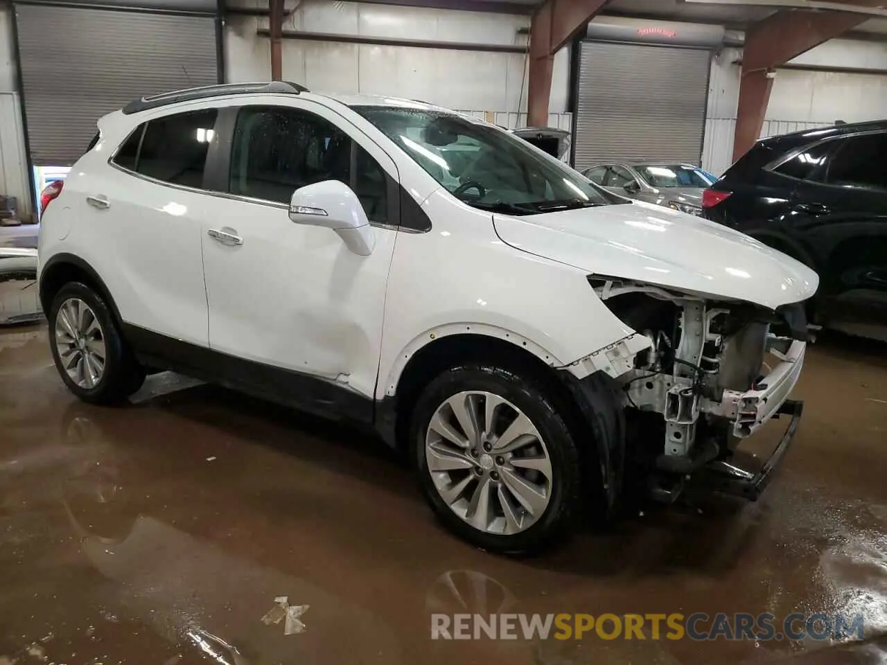 4 fotografías del automóvil dañado KL4CJESBXKB844036 BUICK ENCORE 2019