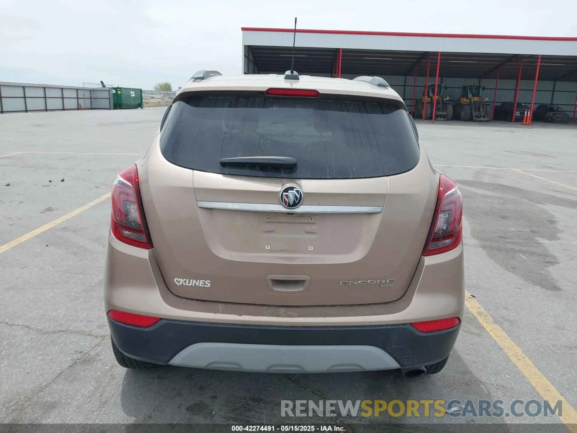 16 fotografías del automóvil dañado KL4CJESBXKB847051 BUICK ENCORE 2019