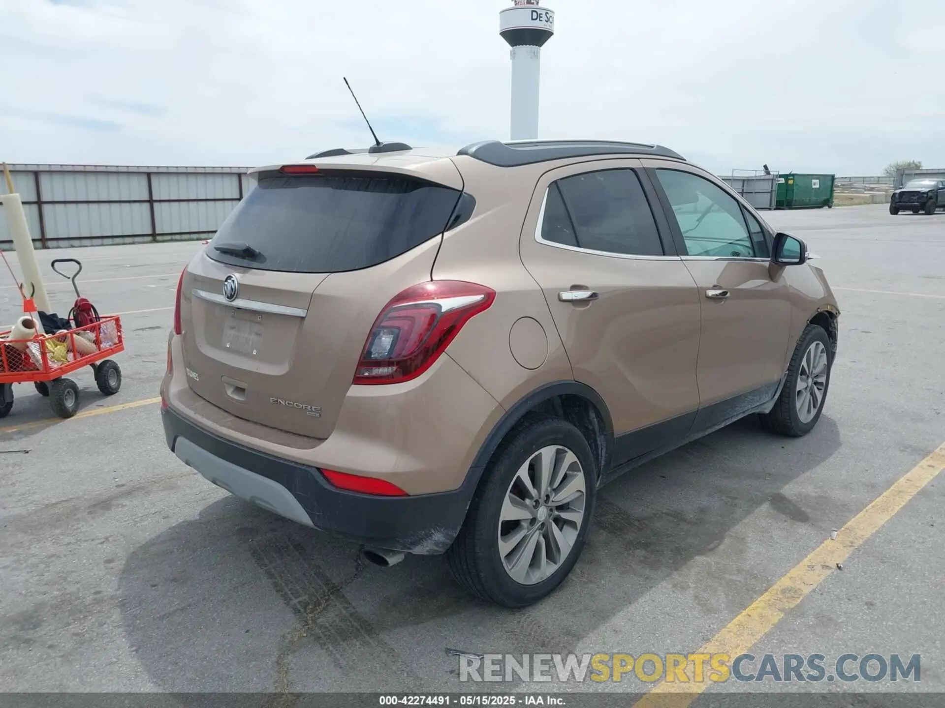 4 fotografías del automóvil dañado KL4CJESBXKB847051 BUICK ENCORE 2019