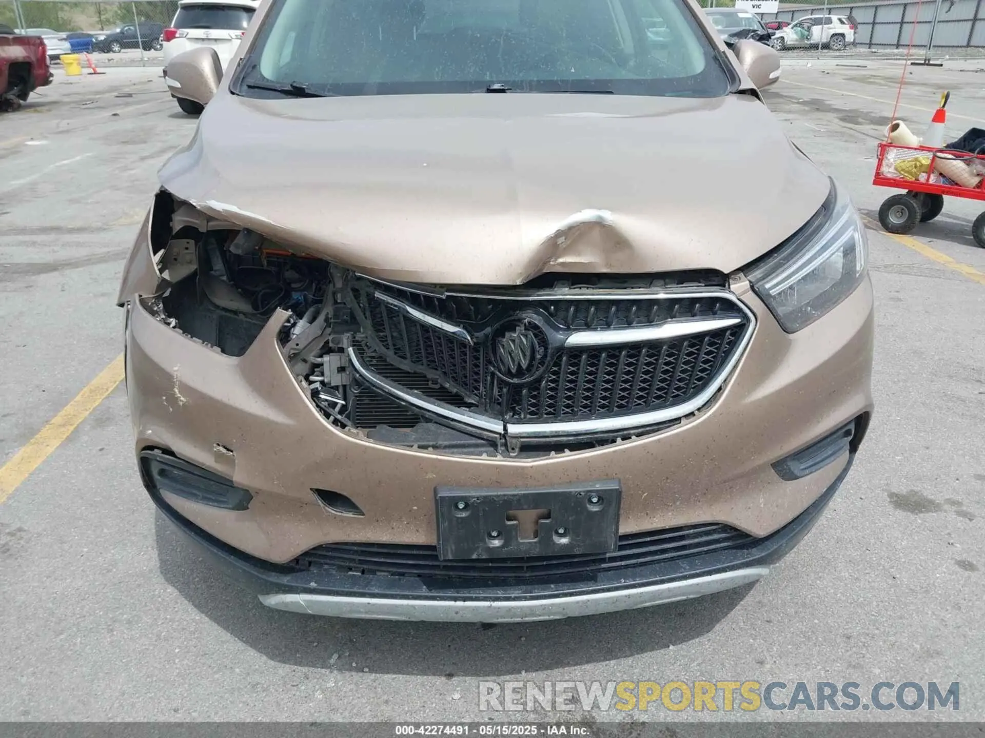 6 fotografías del automóvil dañado KL4CJESBXKB847051 BUICK ENCORE 2019