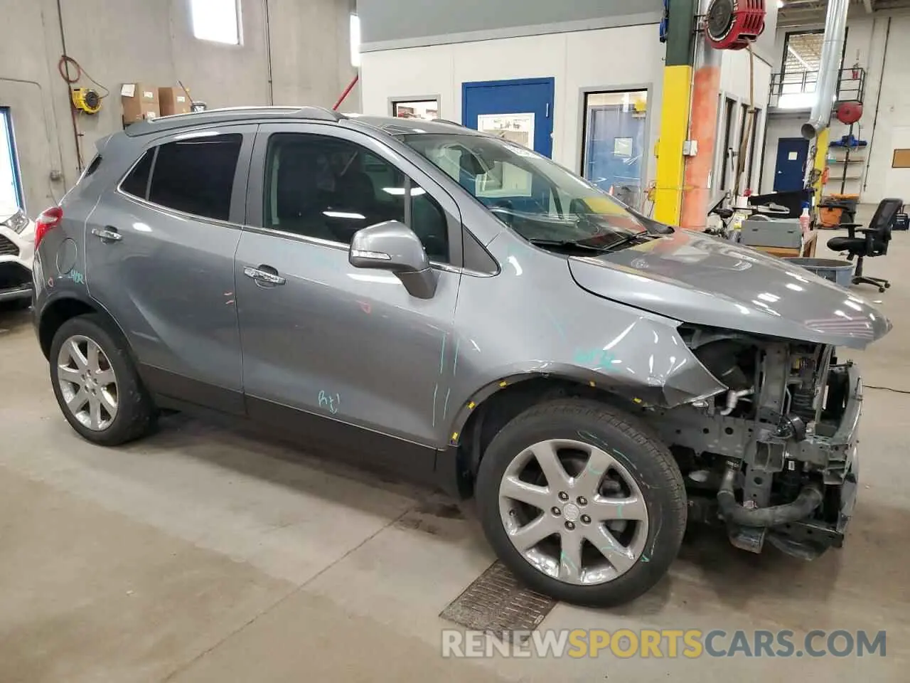 4 fotografías del automóvil dañado KL4CJGSM0KB750129 BUICK ENCORE 2019