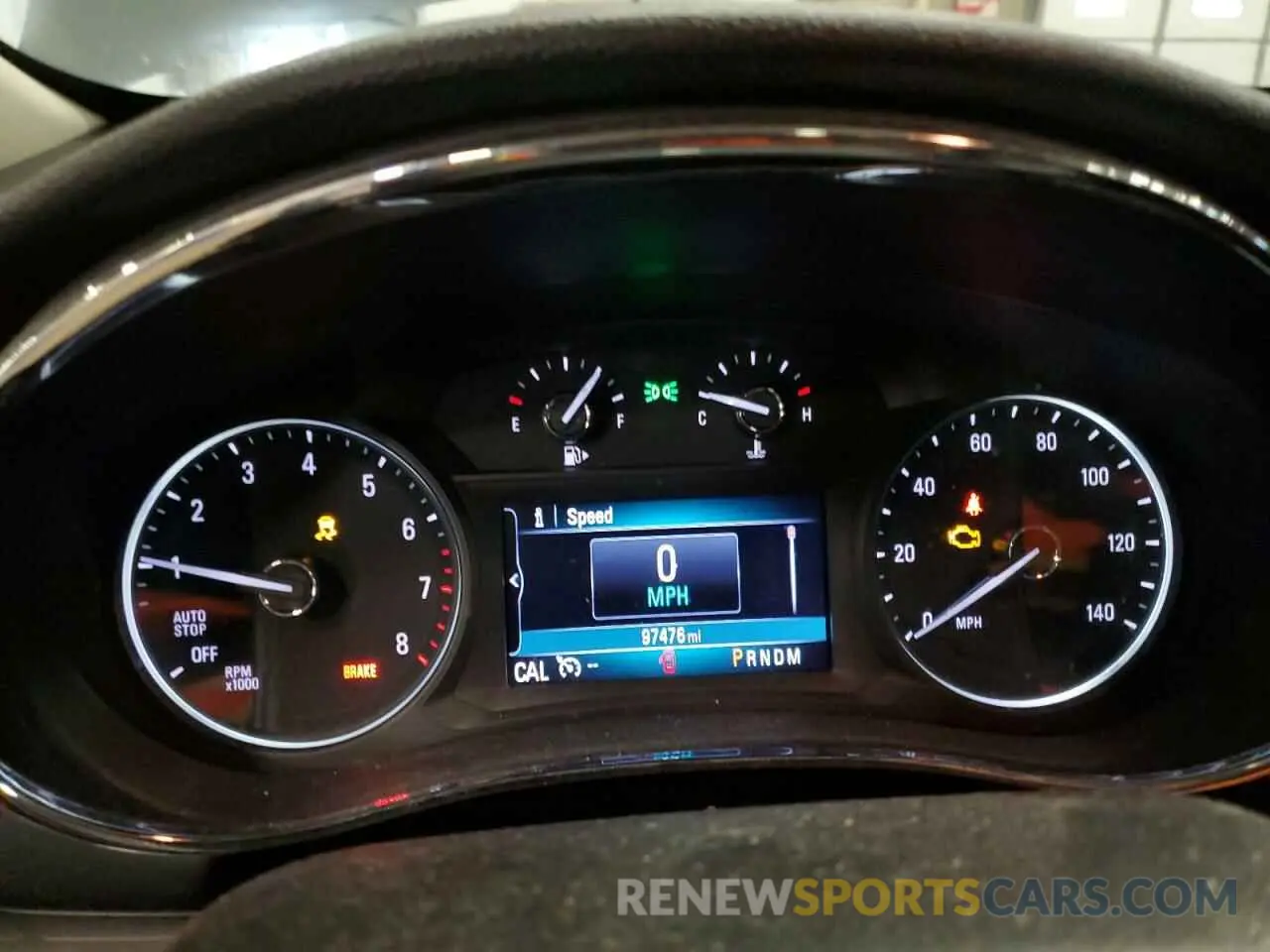 9 fotografías del automóvil dañado KL4CJGSM0KB750129 BUICK ENCORE 2019