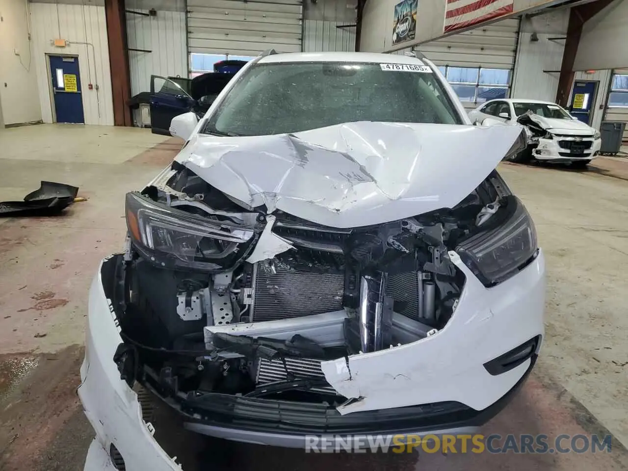 5 fotografías del automóvil dañado KL4CJGSM1KB730584 BUICK ENCORE 2019