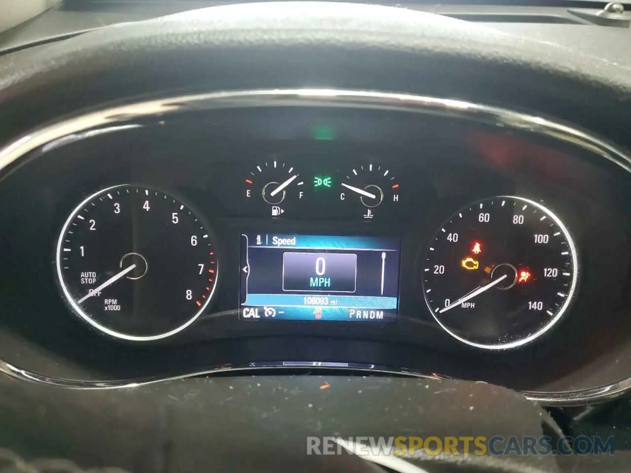 9 fotografías del automóvil dañado KL4CJGSM1KB730584 BUICK ENCORE 2019