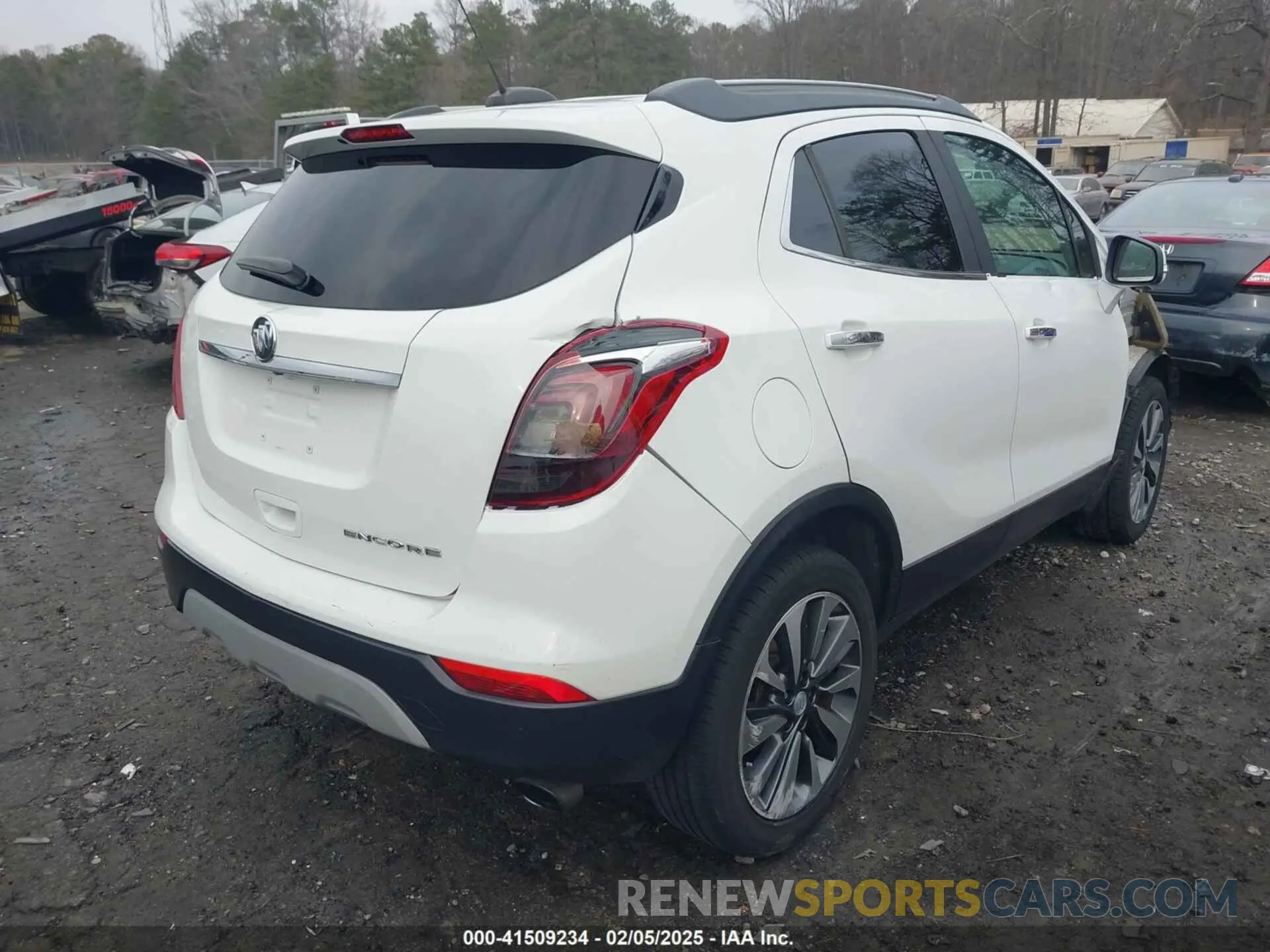 4 fotografías del automóvil dañado KL4CJGSM3KB766809 BUICK ENCORE 2019