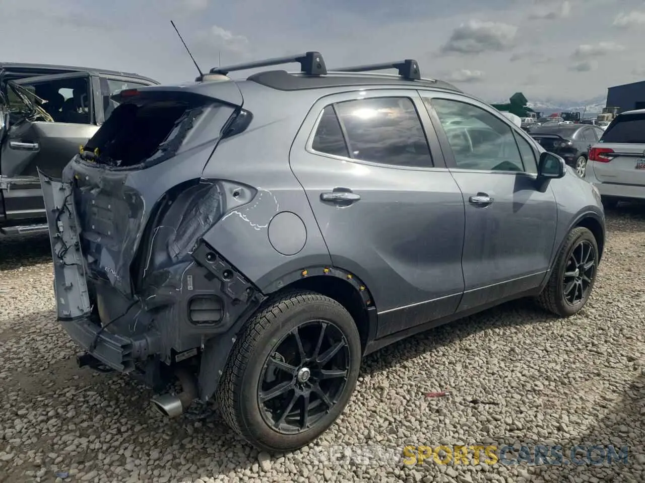 3 fotografías del automóvil dañado KL4CJGSM3KB867381 BUICK ENCORE 2019