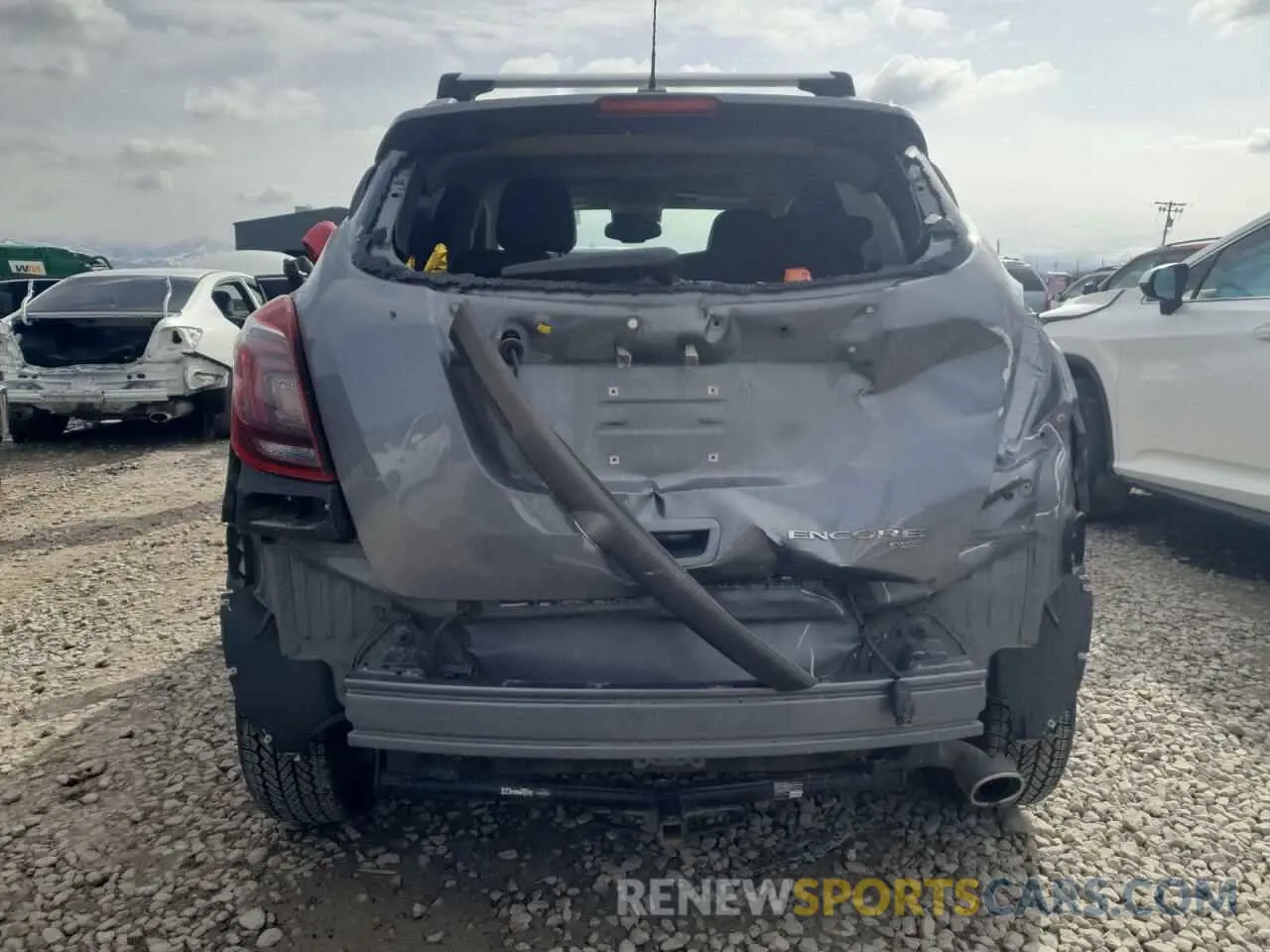 6 fotografías del automóvil dañado KL4CJGSM3KB867381 BUICK ENCORE 2019