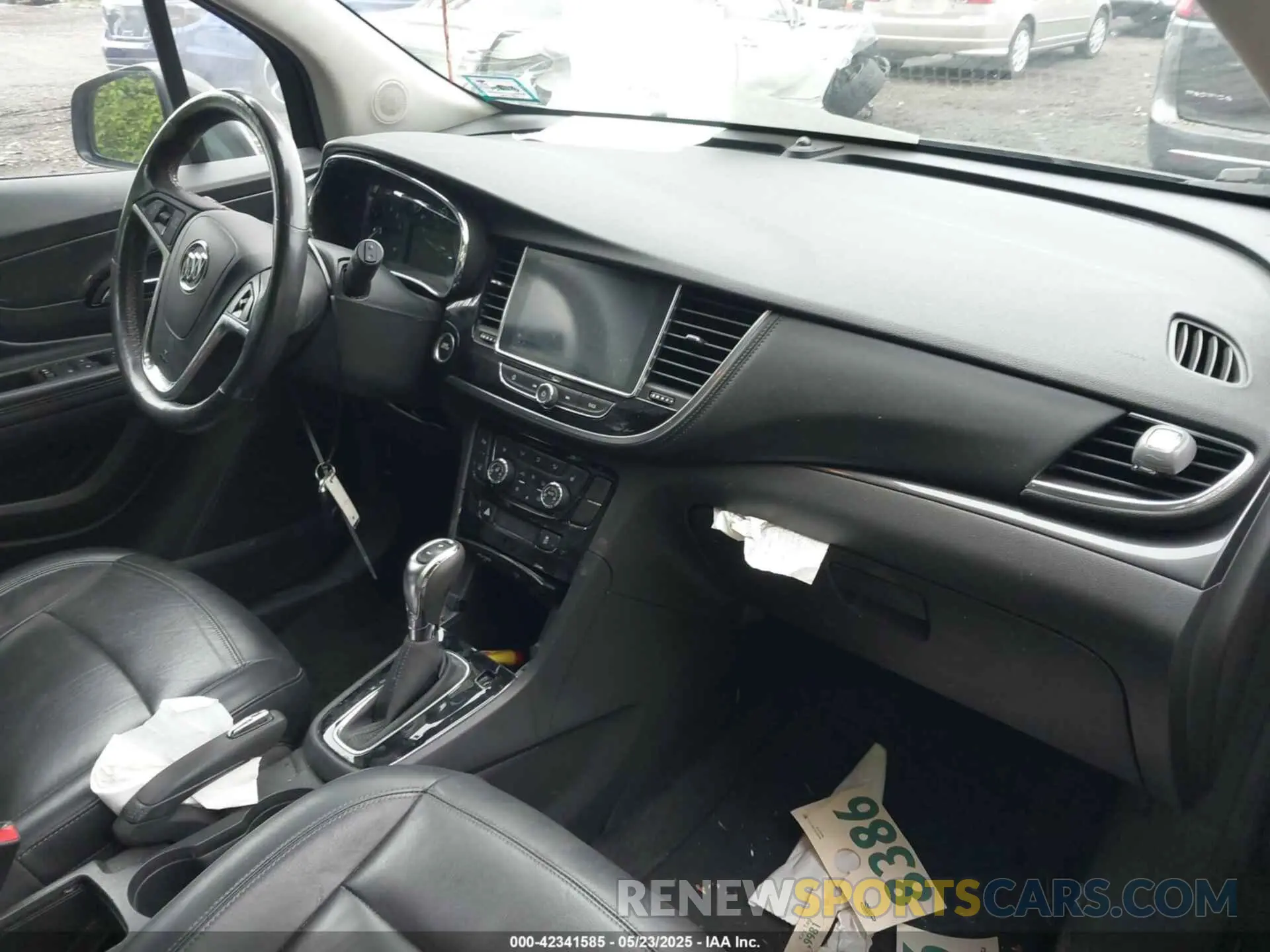 5 fotografías del automóvil dañado KL4CJGSM6KB747574 BUICK ENCORE 2019