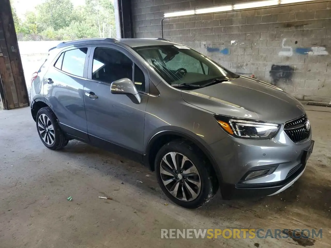 4 fotografías del automóvil dañado KL4CJGSM7KB952031 BUICK ENCORE 2019