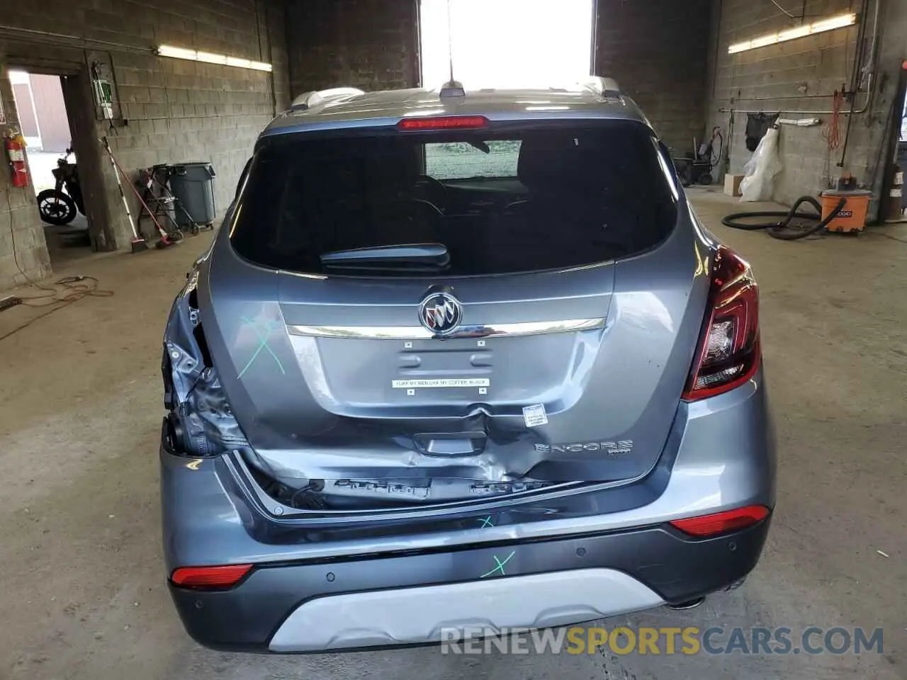6 fotografías del automóvil dañado KL4CJGSM7KB952031 BUICK ENCORE 2019
