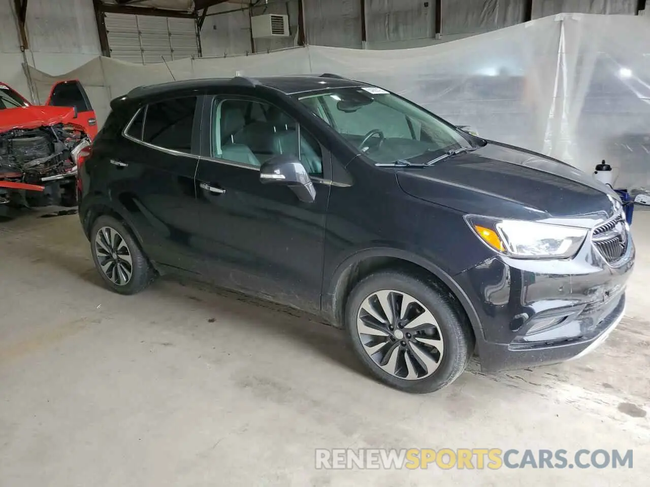 4 fotografías del automóvil dañado KL4CJGSM9KB744216 BUICK ENCORE 2019