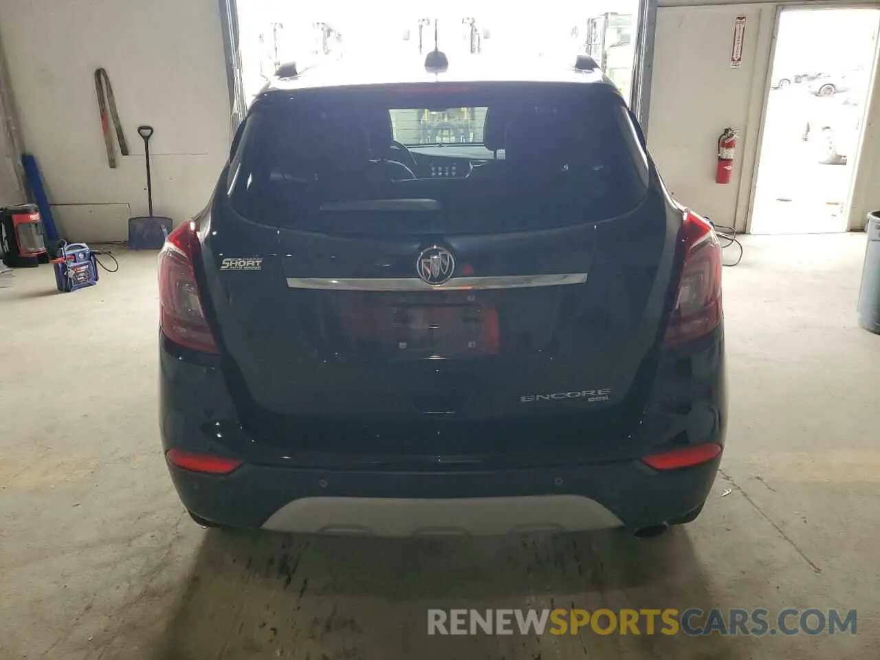 6 fotografías del automóvil dañado KL4CJGSM9KB744216 BUICK ENCORE 2019