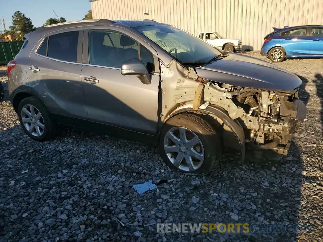 4 fotografías del automóvil dañado KL4CJGSM9KB754423 BUICK ENCORE 2019