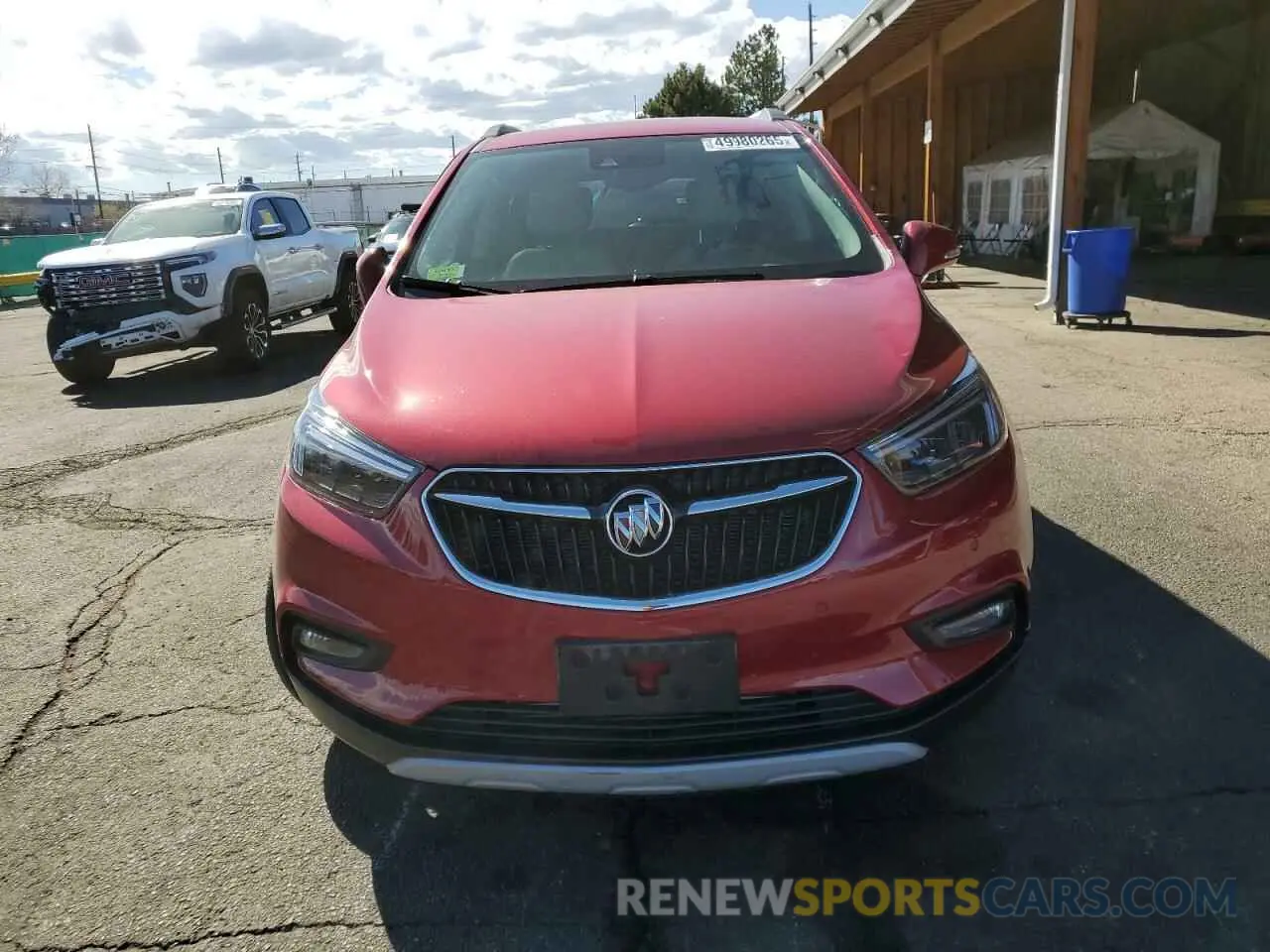 5 fotografías del automóvil dañado KL4CJGSMXKB857270 BUICK ENCORE 2019