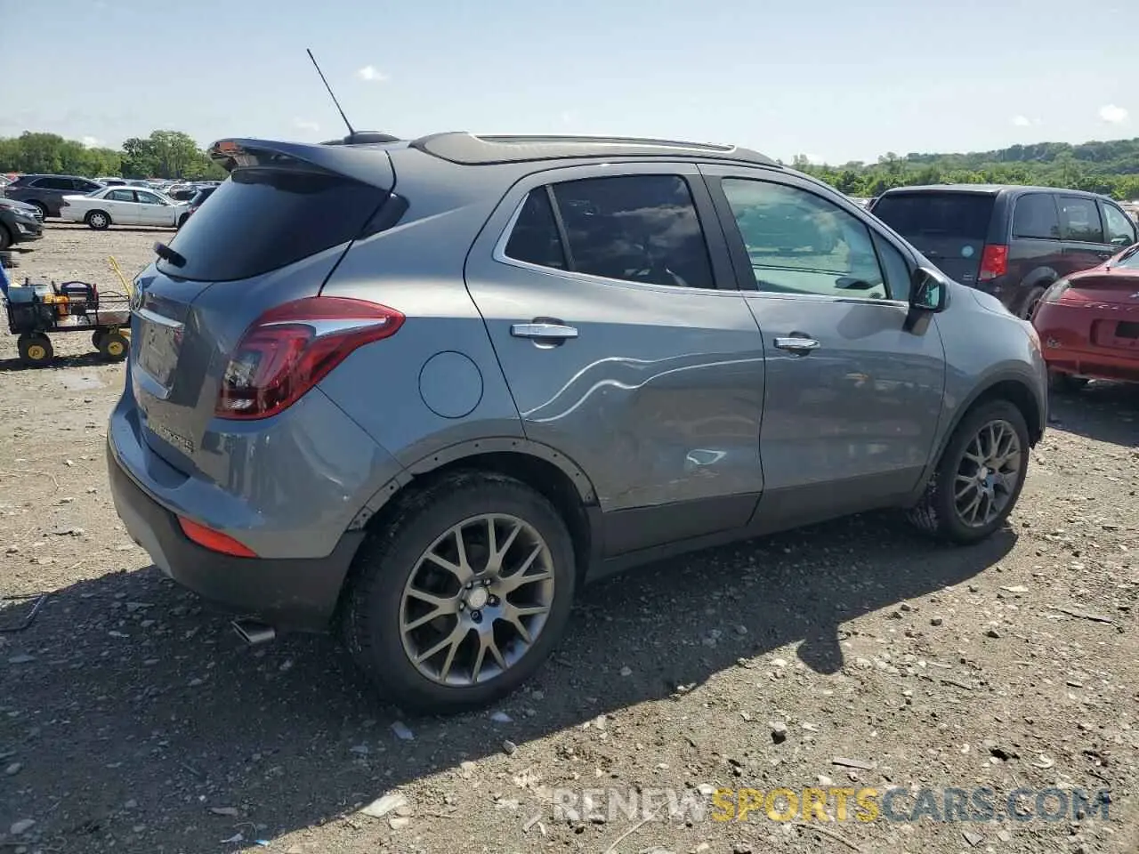 3 fotografías del automóvil dañado KL4CJ2SB9LB016091 BUICK ENCORE 2020