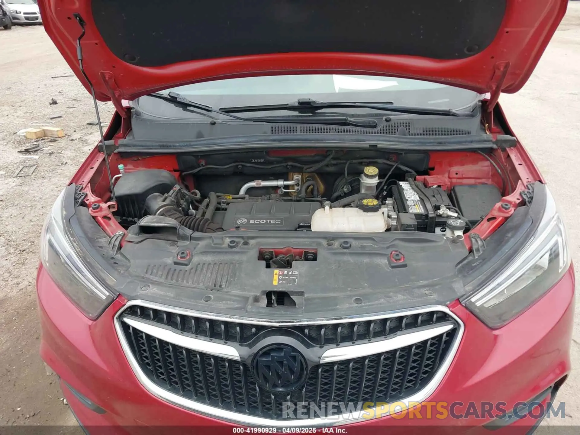 10 fotografías del automóvil dañado KL4CJASB0LB022694 BUICK ENCORE 2020