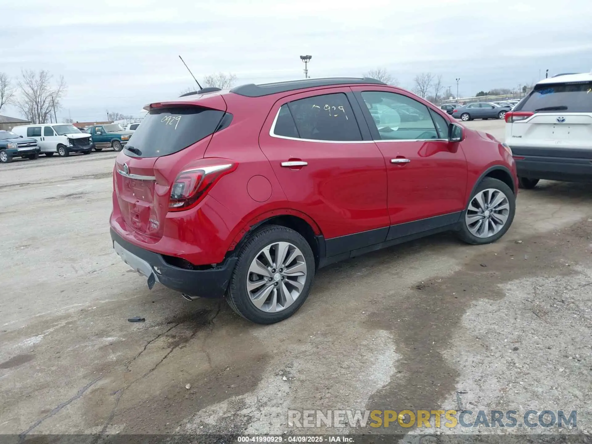 4 fotografías del automóvil dañado KL4CJASB0LB022694 BUICK ENCORE 2020
