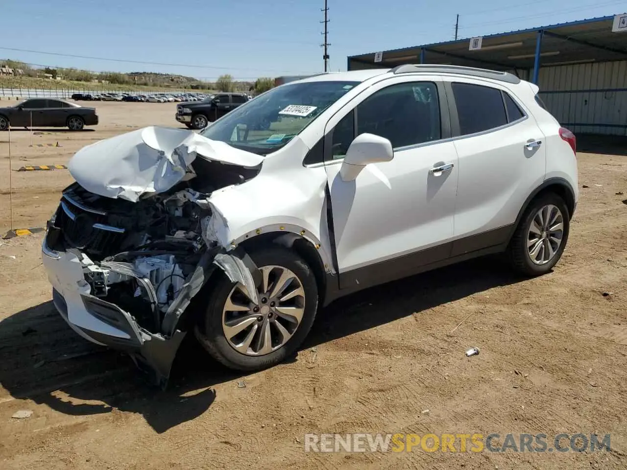 1 fotografías del automóvil dañado KL4CJASB0LB025725 BUICK ENCORE 2020