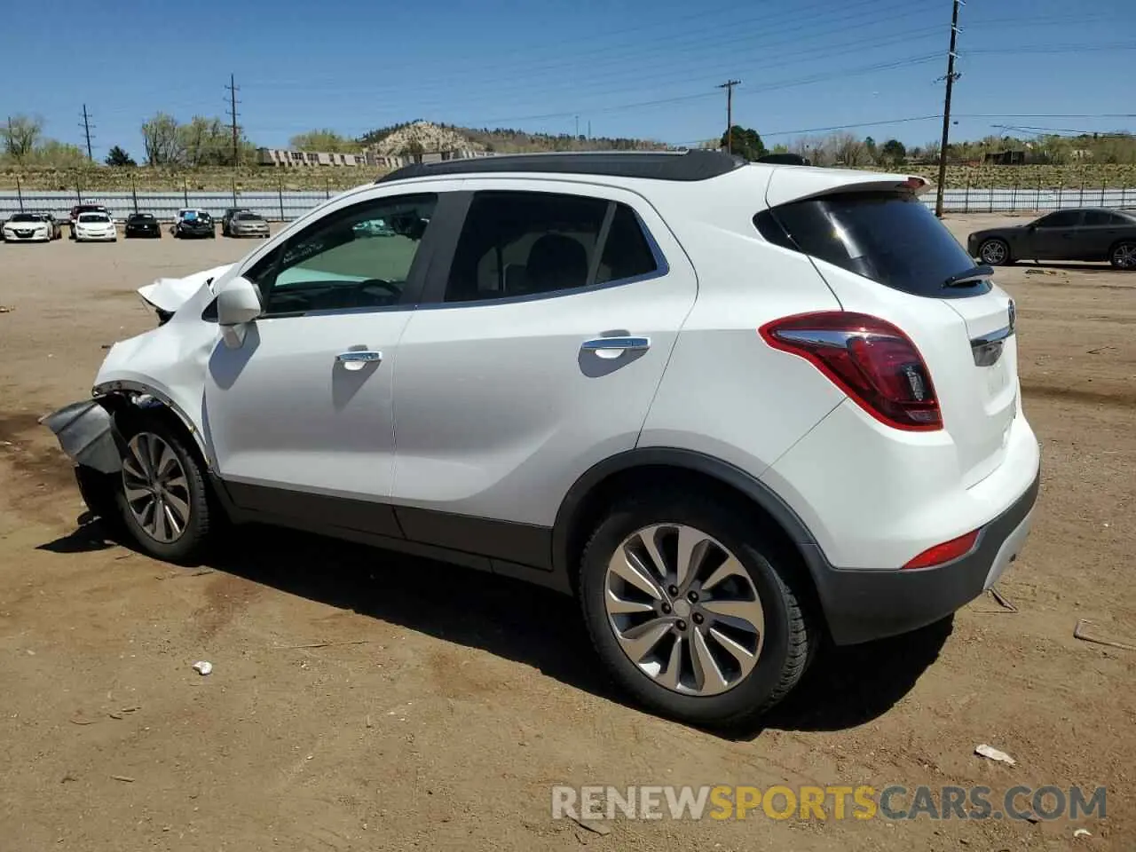 2 fotografías del automóvil dañado KL4CJASB0LB025725 BUICK ENCORE 2020
