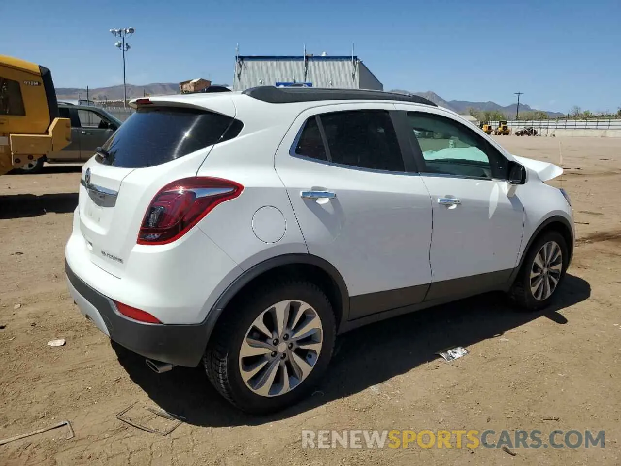3 fotografías del automóvil dañado KL4CJASB0LB025725 BUICK ENCORE 2020