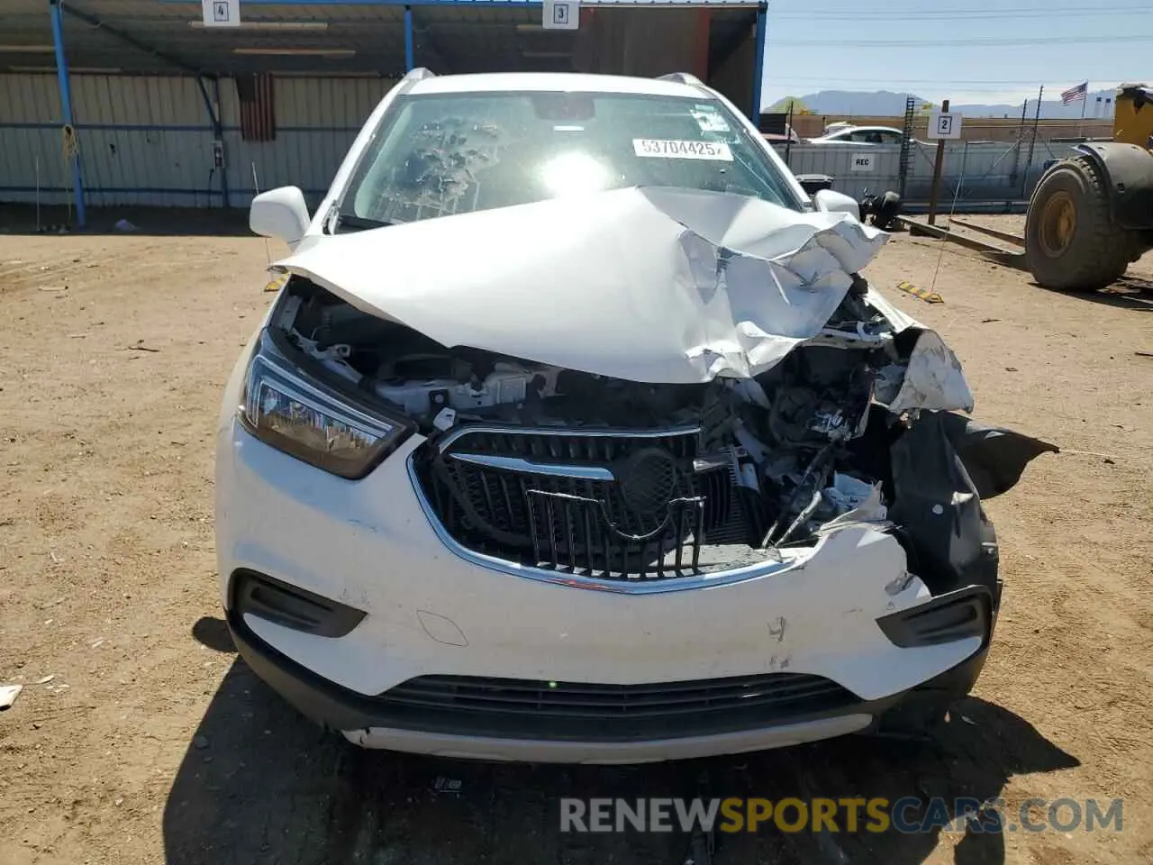 5 fotografías del automóvil dañado KL4CJASB0LB025725 BUICK ENCORE 2020