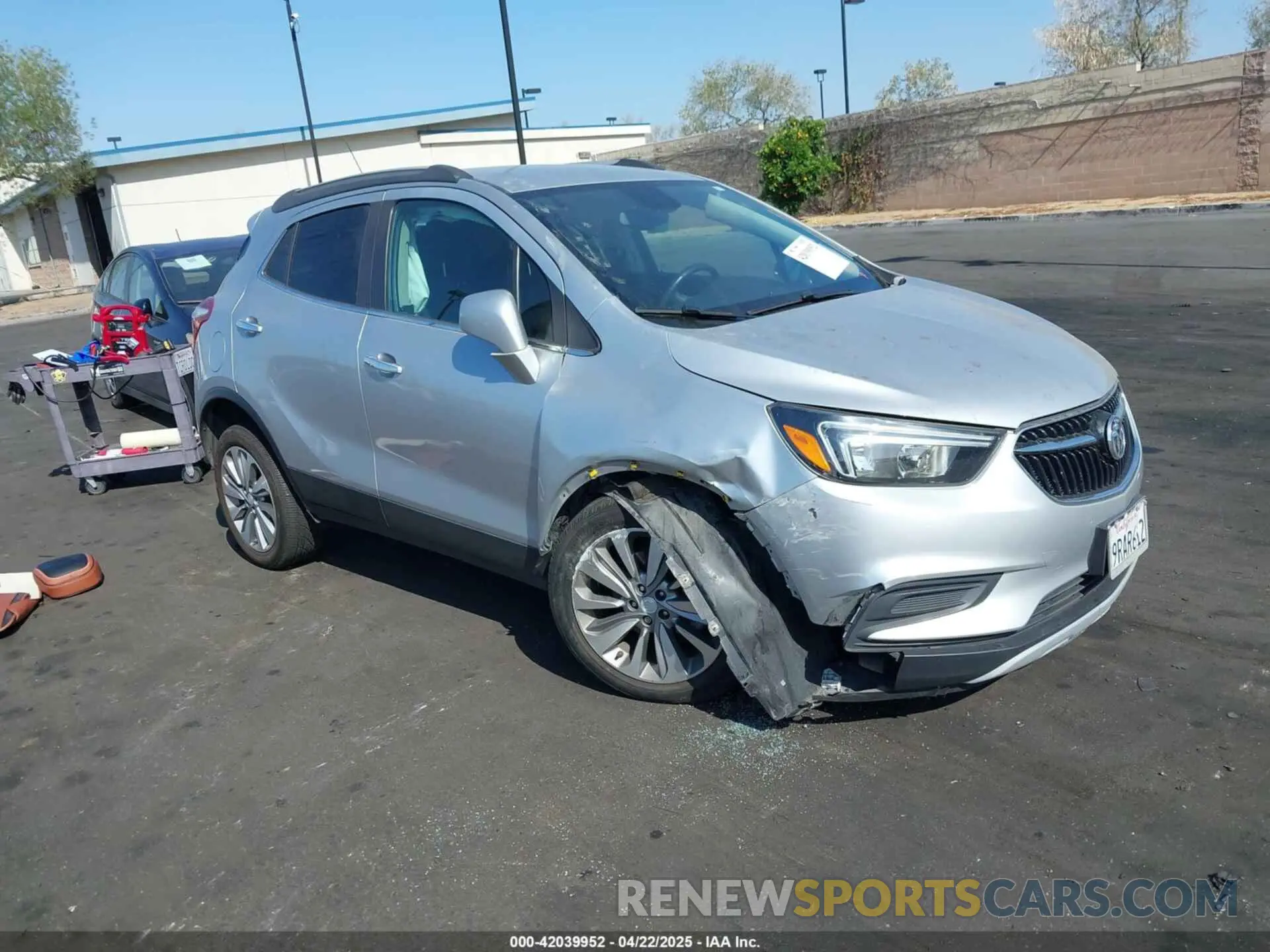 1 fotografías del automóvil dañado KL4CJASB1LB014510 BUICK ENCORE 2020